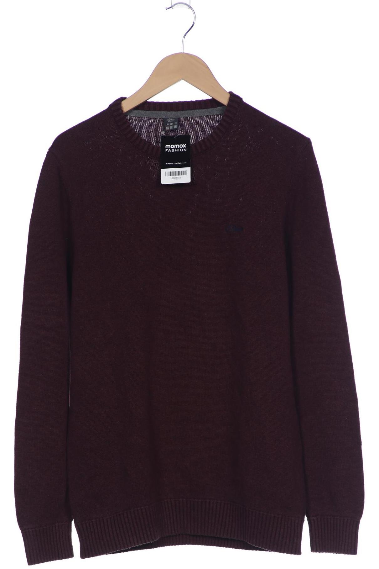 

s.Oliver Herren Pullover, bordeaux, Gr. 52