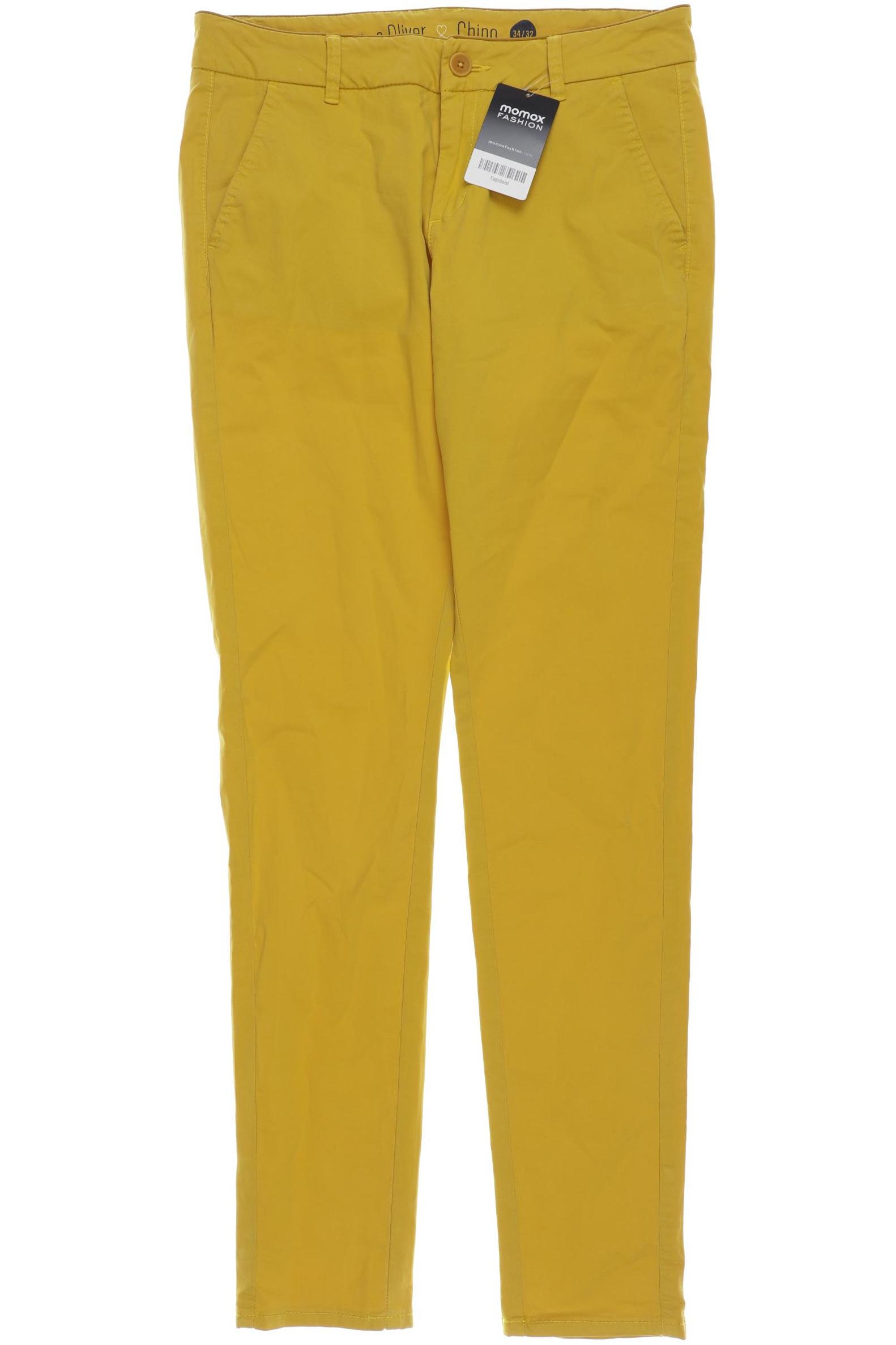 

s.Oliver Herren Stoffhose, orange, Gr. 34