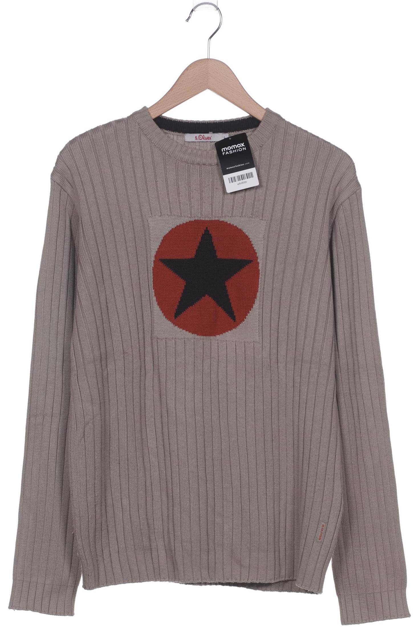 

s.Oliver Herren Pullover, beige, Gr. 52