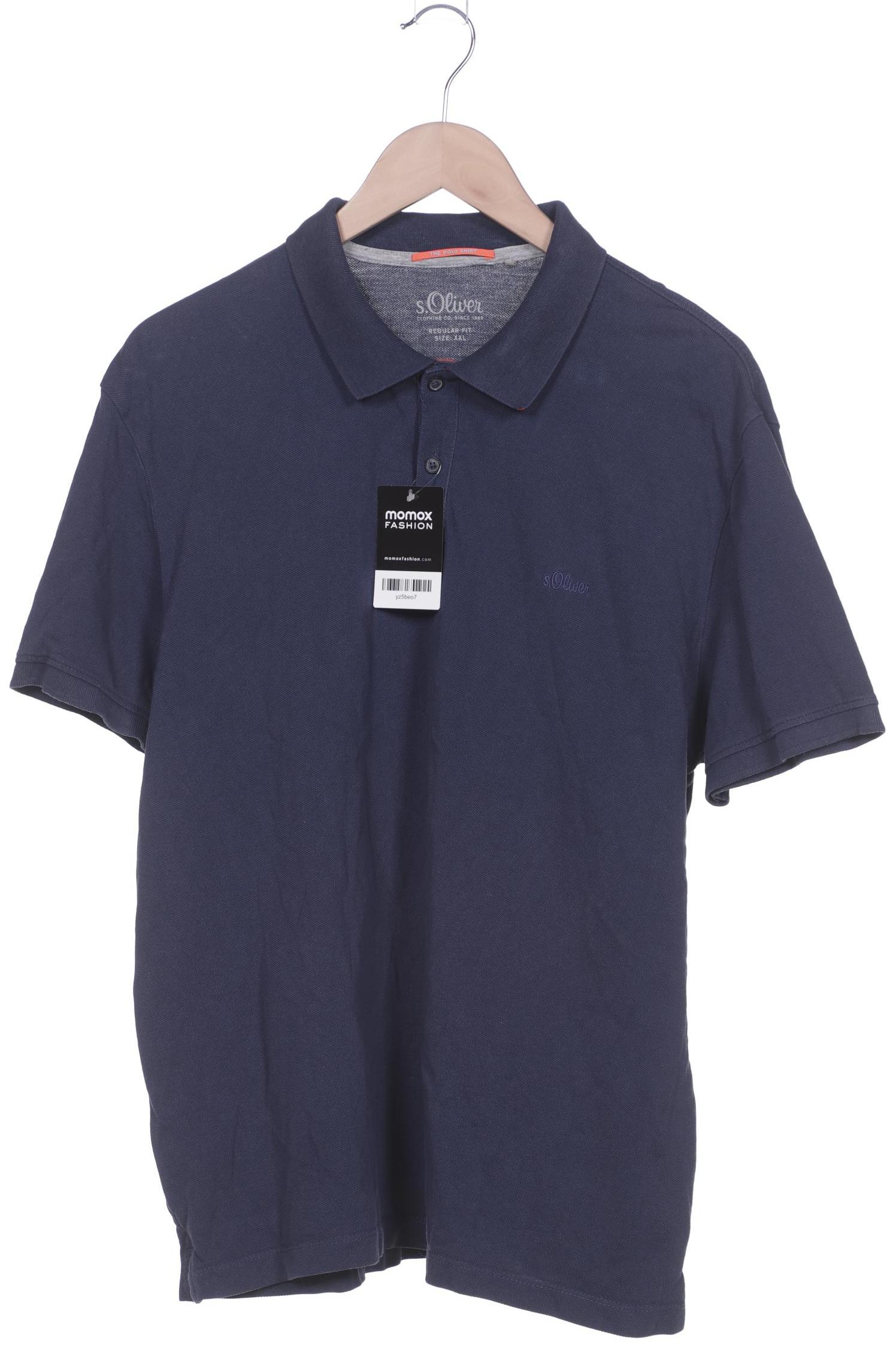 

s.Oliver Herren Poloshirt, marineblau, Gr. 56