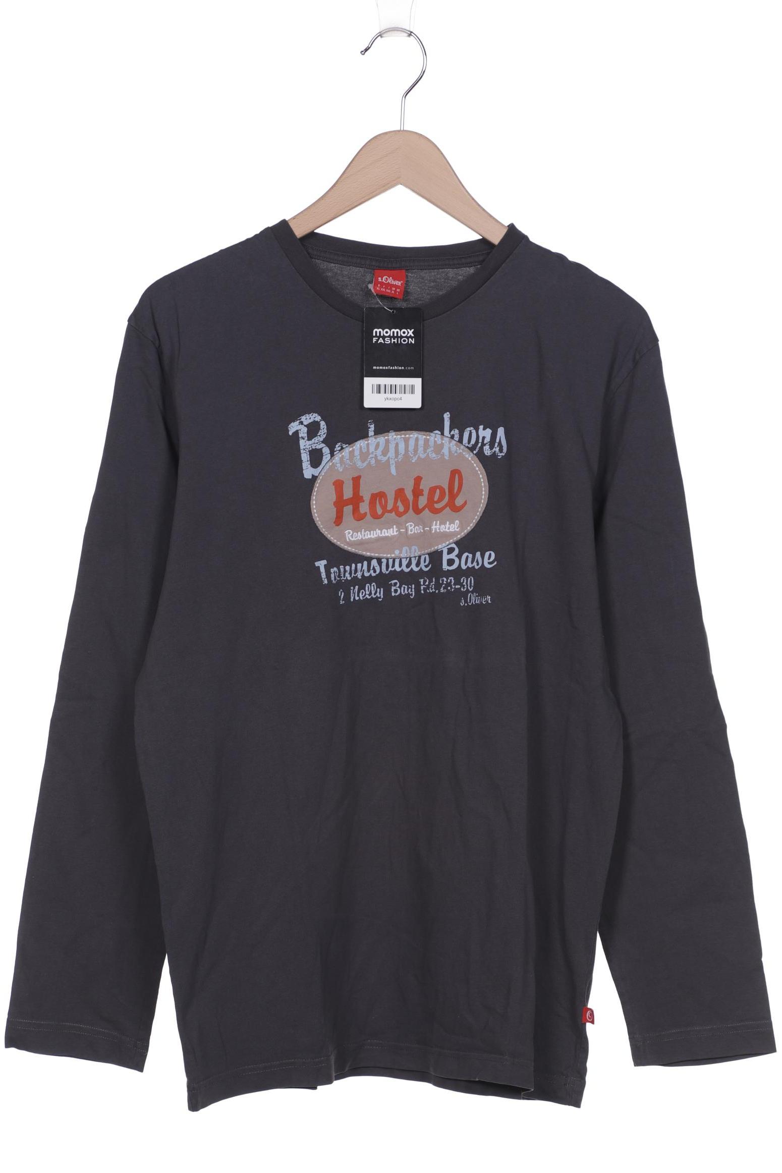 

s.Oliver Herren Langarmshirt, grau