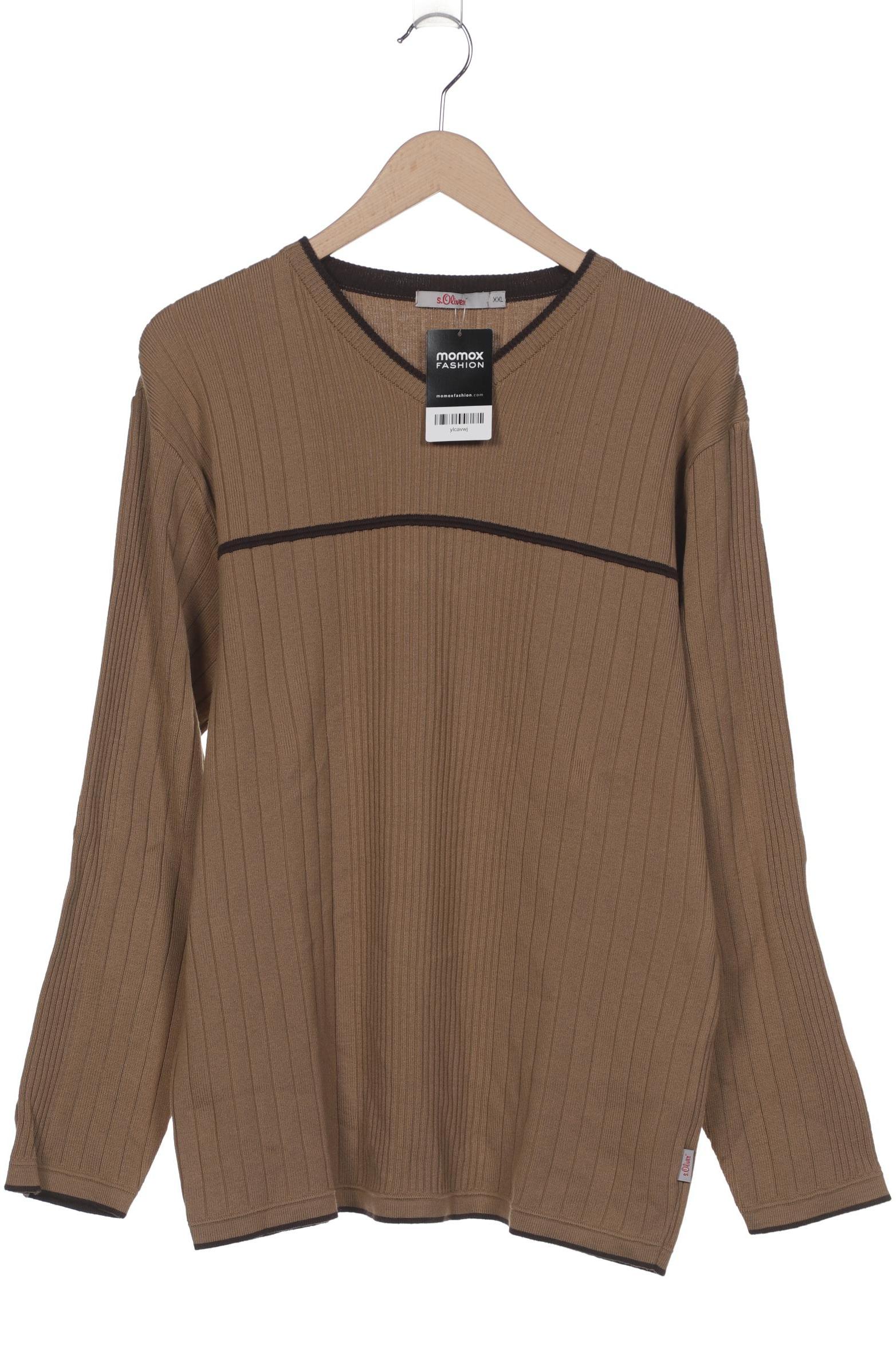 

s.Oliver Herren Pullover, braun, Gr. 56
