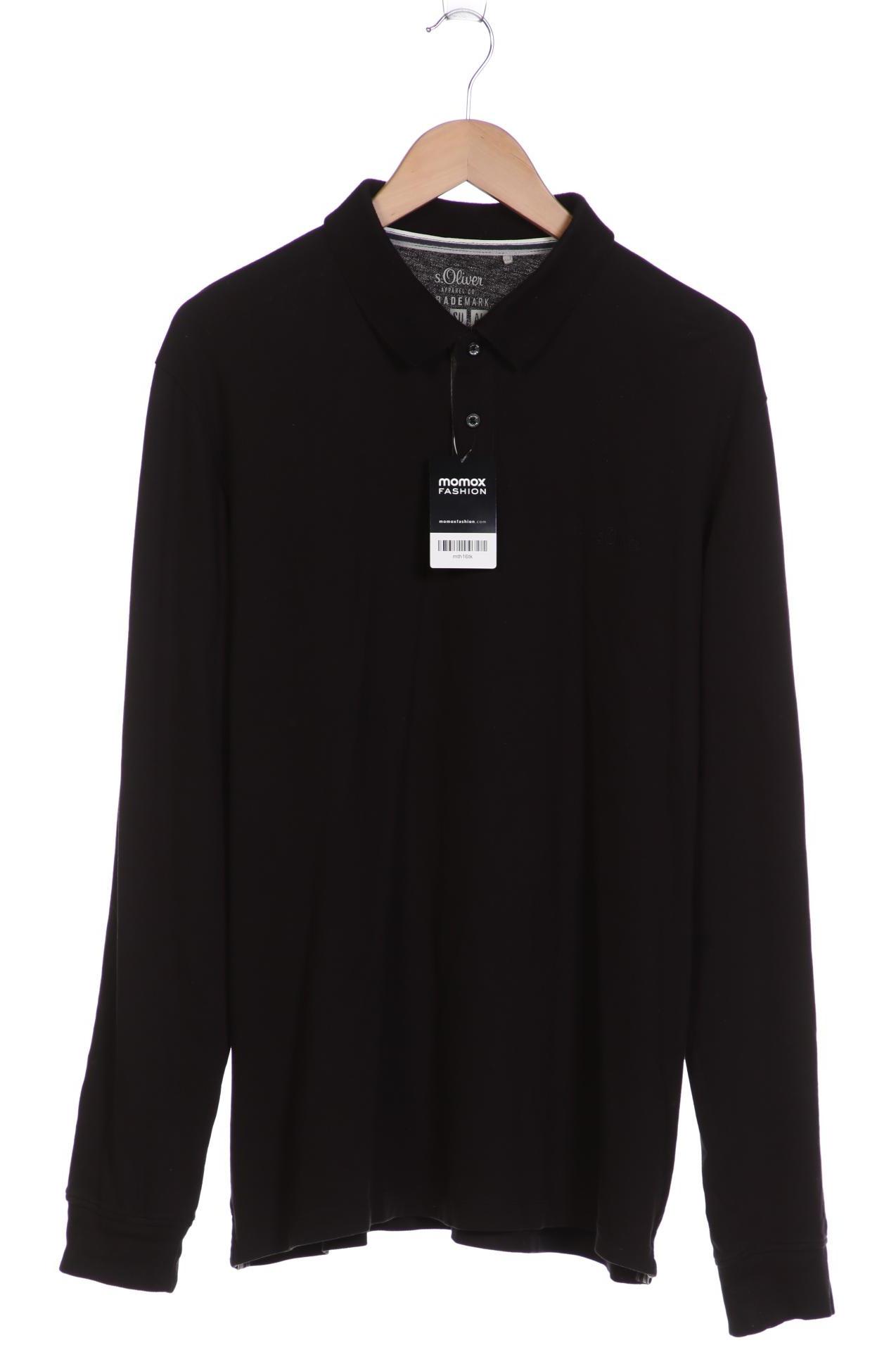 

s.Oliver Herren Poloshirt, schwarz