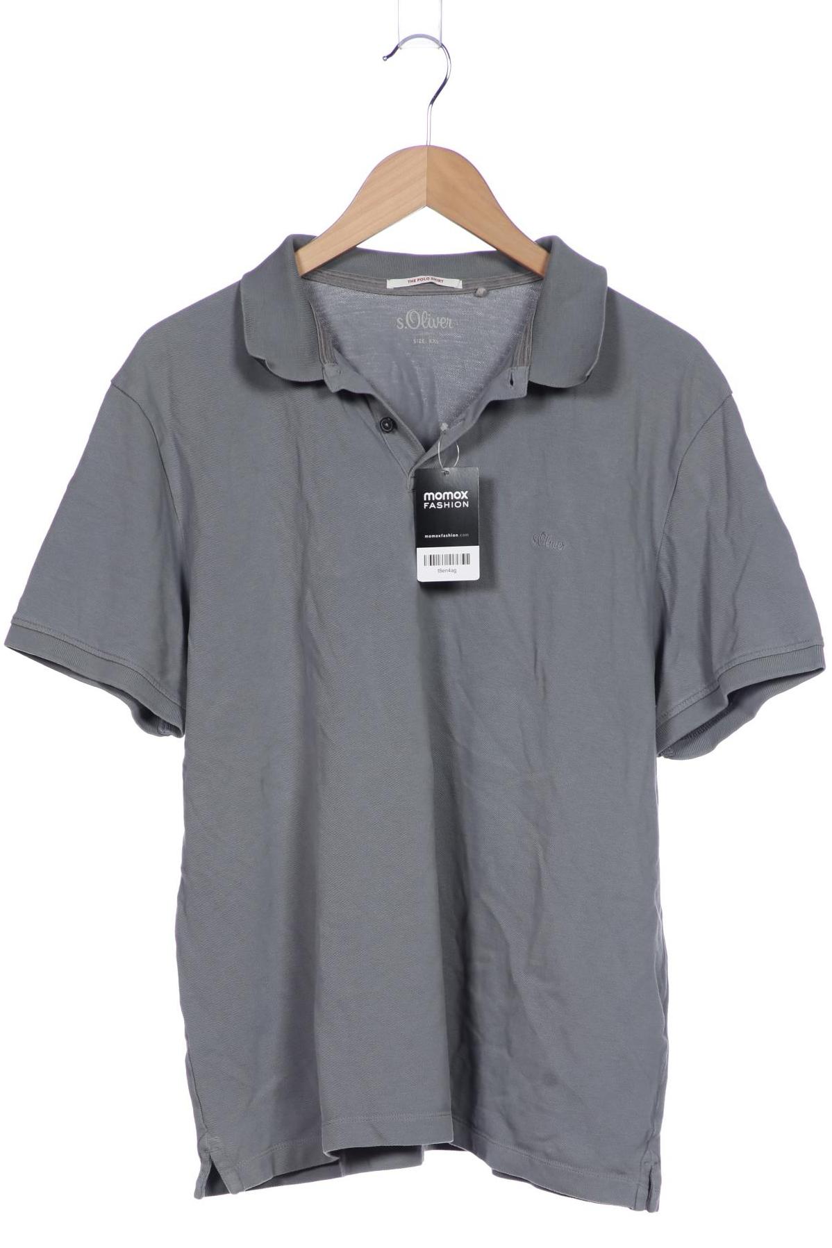 

s.Oliver Herren Poloshirt, grau, Gr. 56