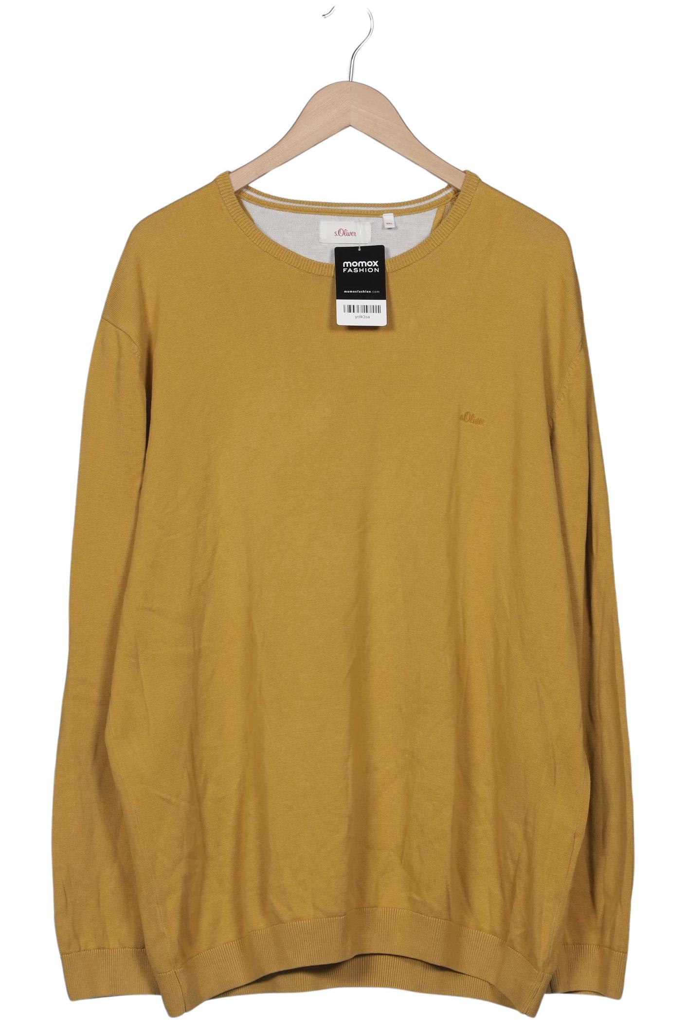 

s.Oliver Herren Pullover, gelb, Gr. 58