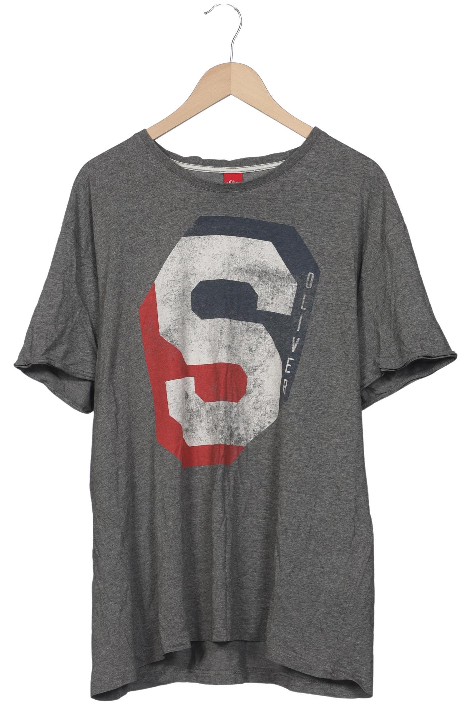 

s.Oliver Herren T-Shirt, grau, Gr. 58