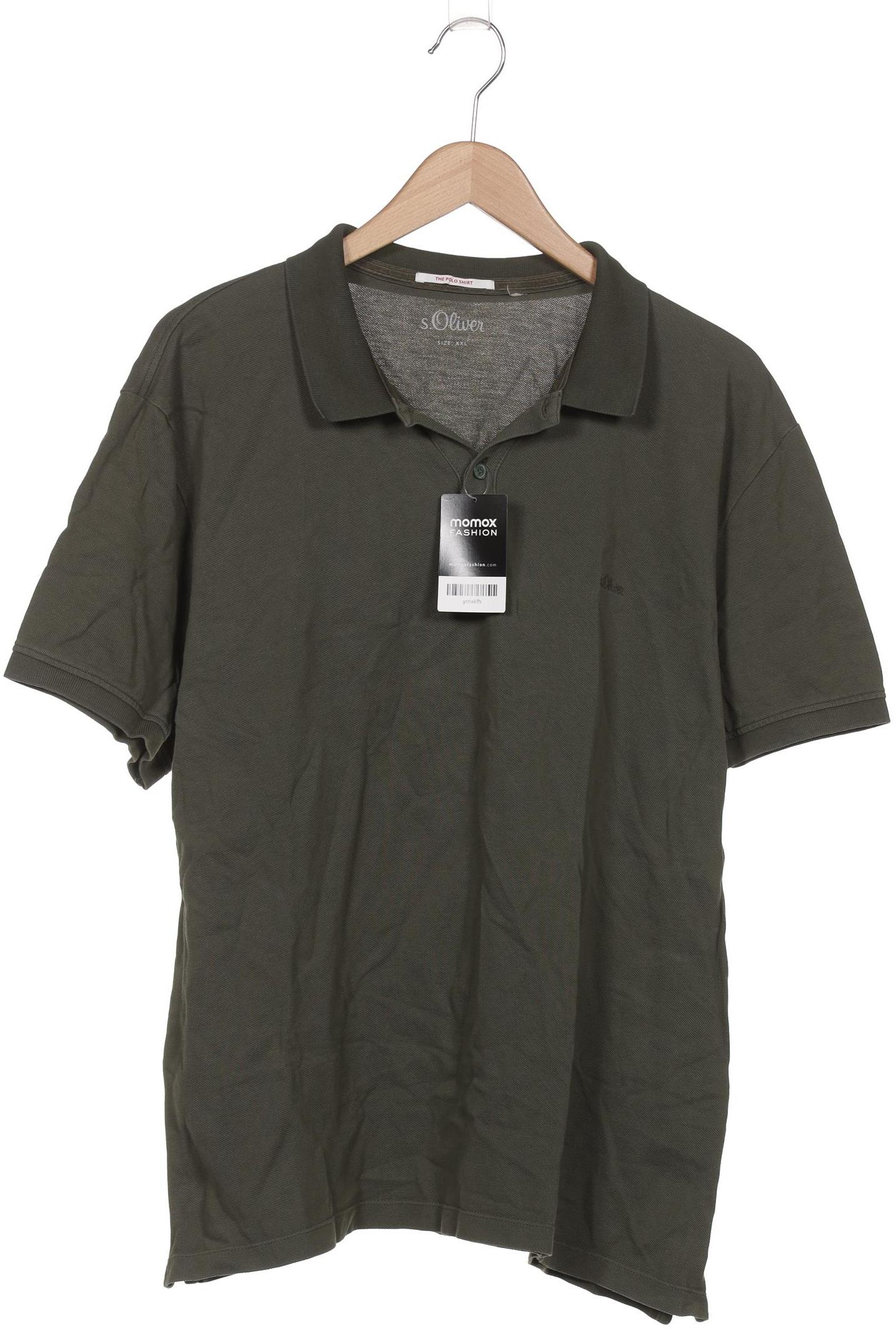 

s.Oliver Herren Poloshirt, grün, Gr. 56
