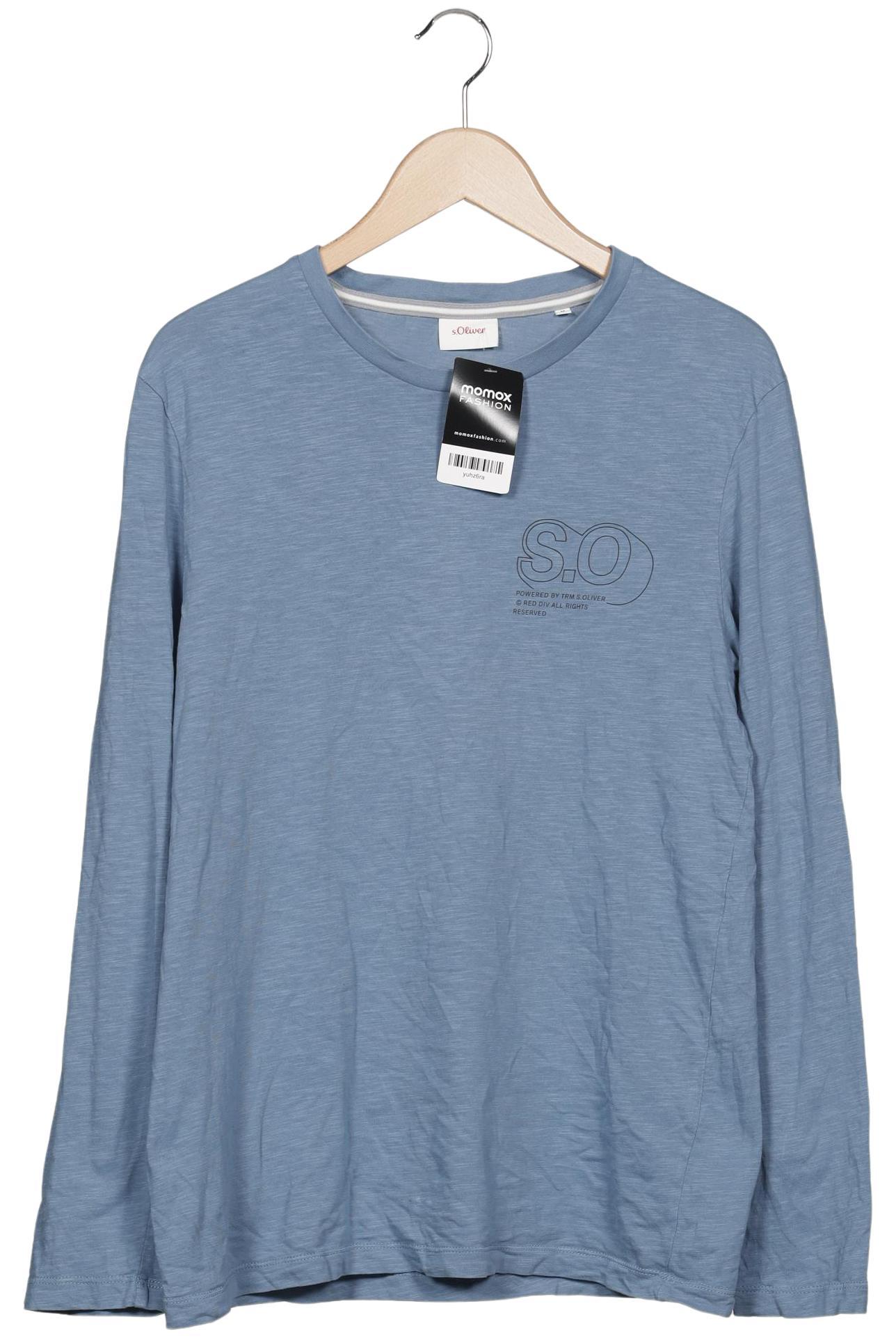 

s.Oliver Herren Langarmshirt, hellblau, Gr. 48
