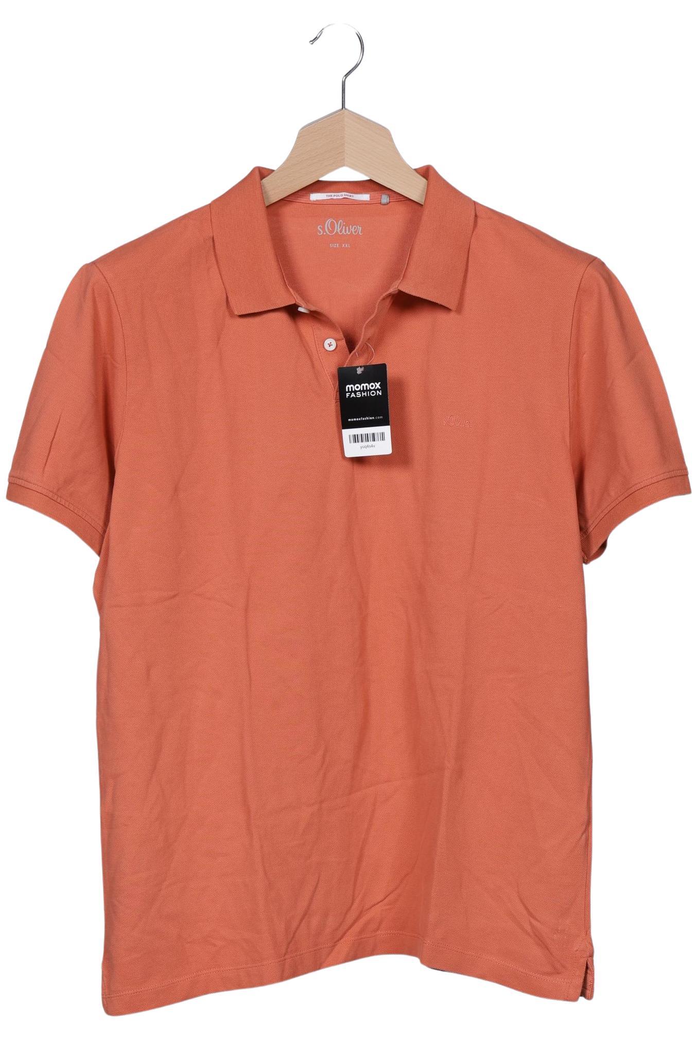 

s.Oliver Herren Poloshirt, orange, Gr. 56