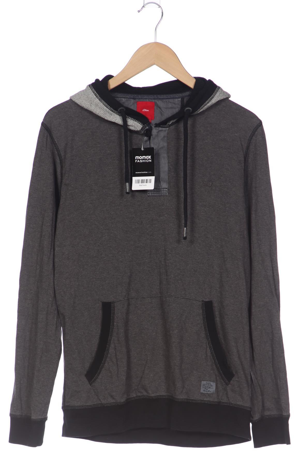 

s.Oliver Herren Kapuzenpullover, grau, Gr. 52
