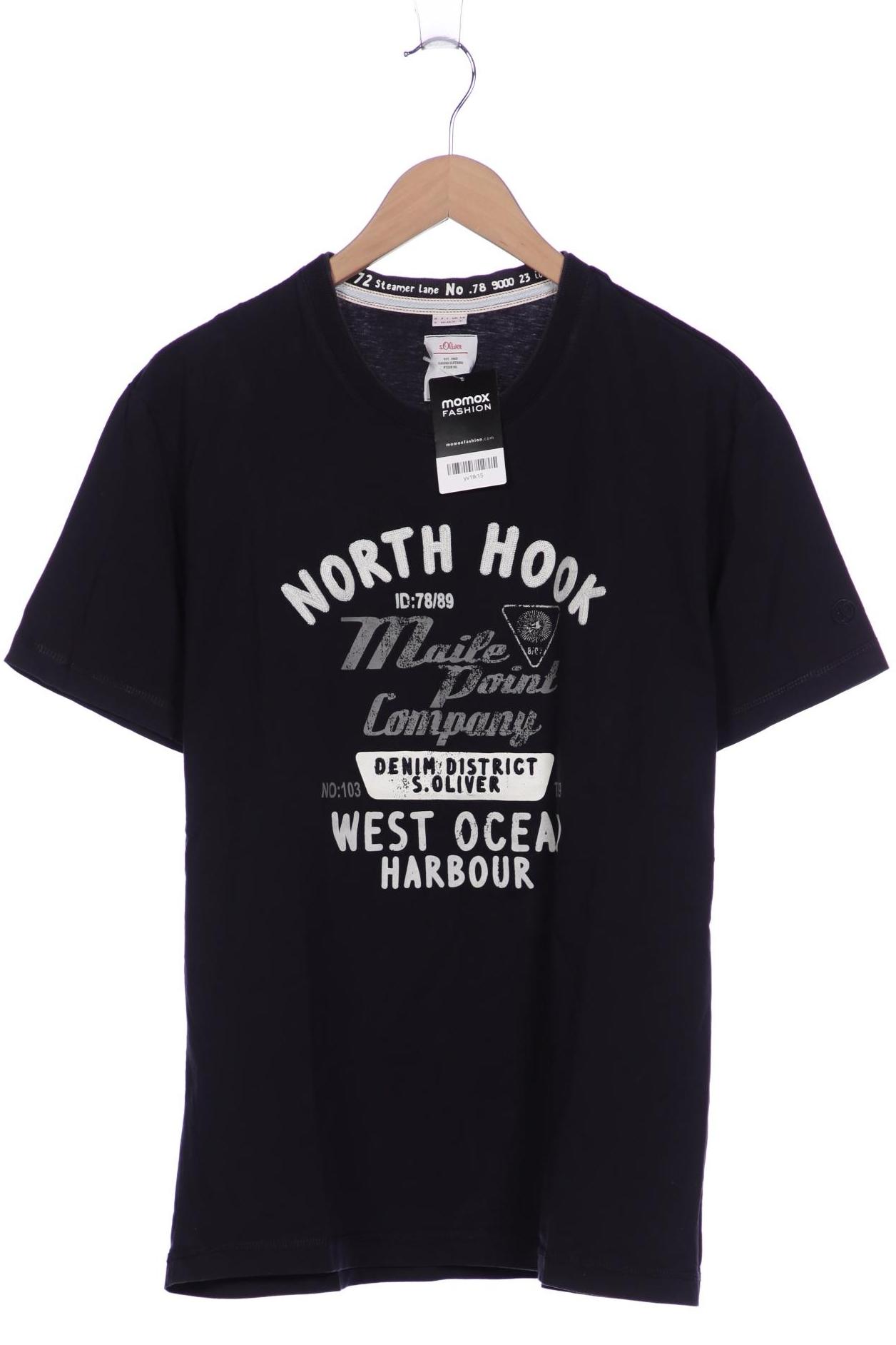 

s.Oliver Herren T-Shirt, marineblau, Gr. 54