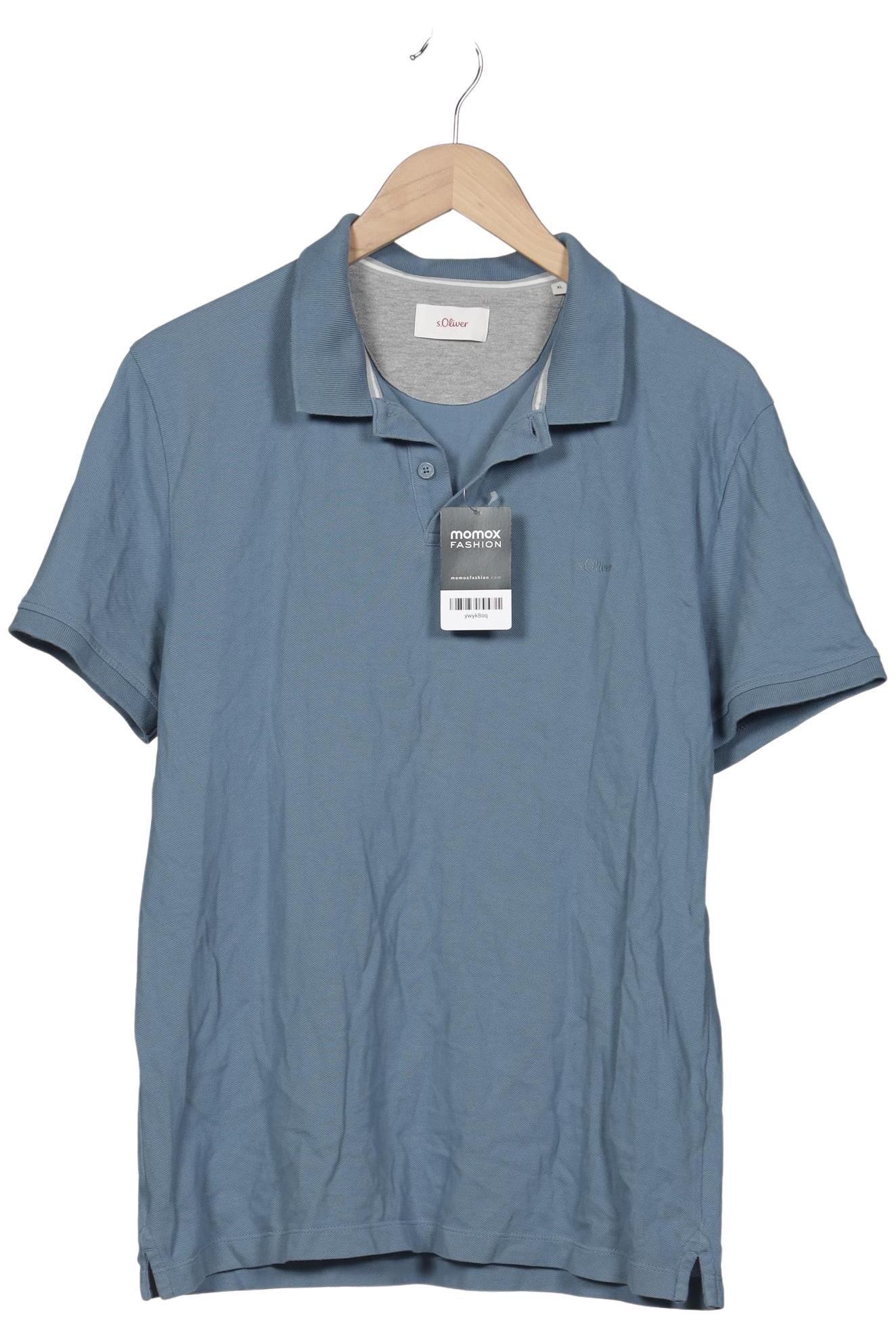 

s.Oliver Herren Poloshirt, blau, Gr. 54