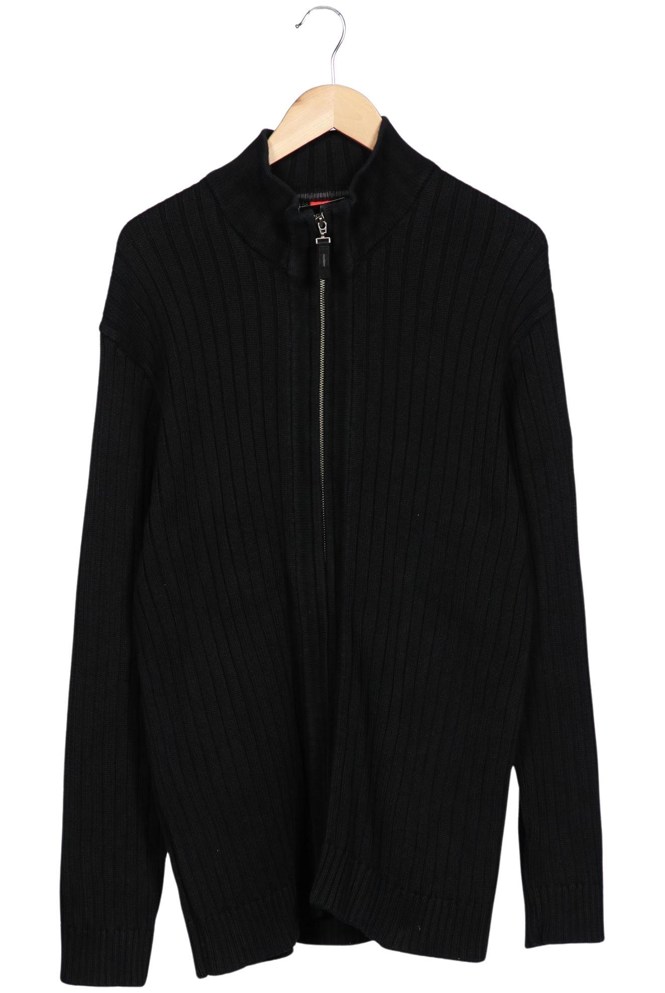 

s.Oliver Herren Strickjacke, schwarz, Gr. 56