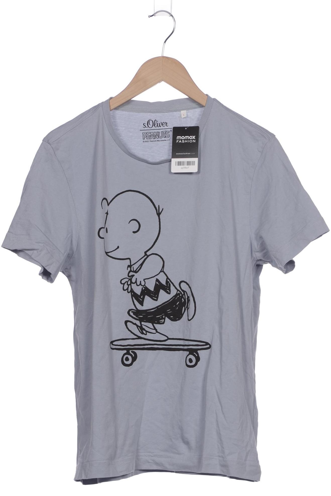 

s.Oliver Herren T-Shirt, hellblau, Gr. 52