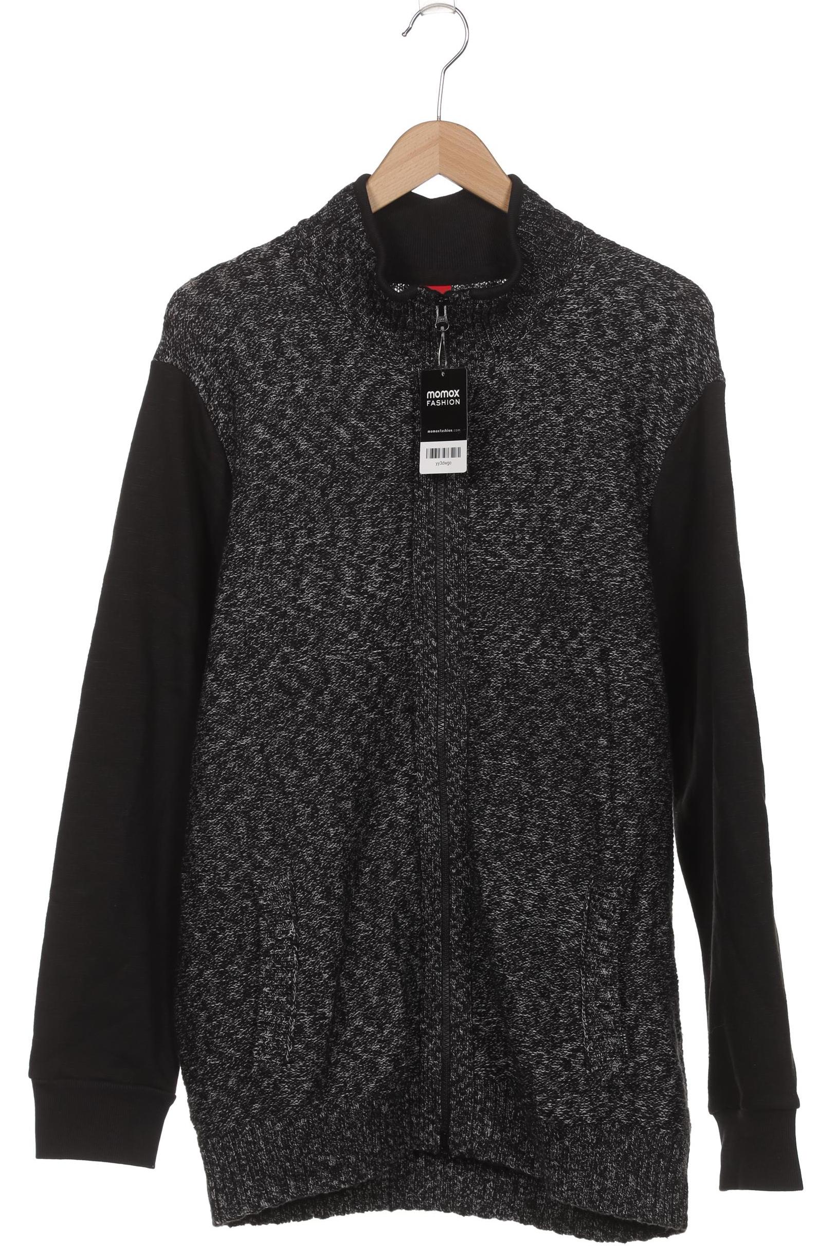 

s.Oliver Herren Strickjacke, schwarz, Gr. 56