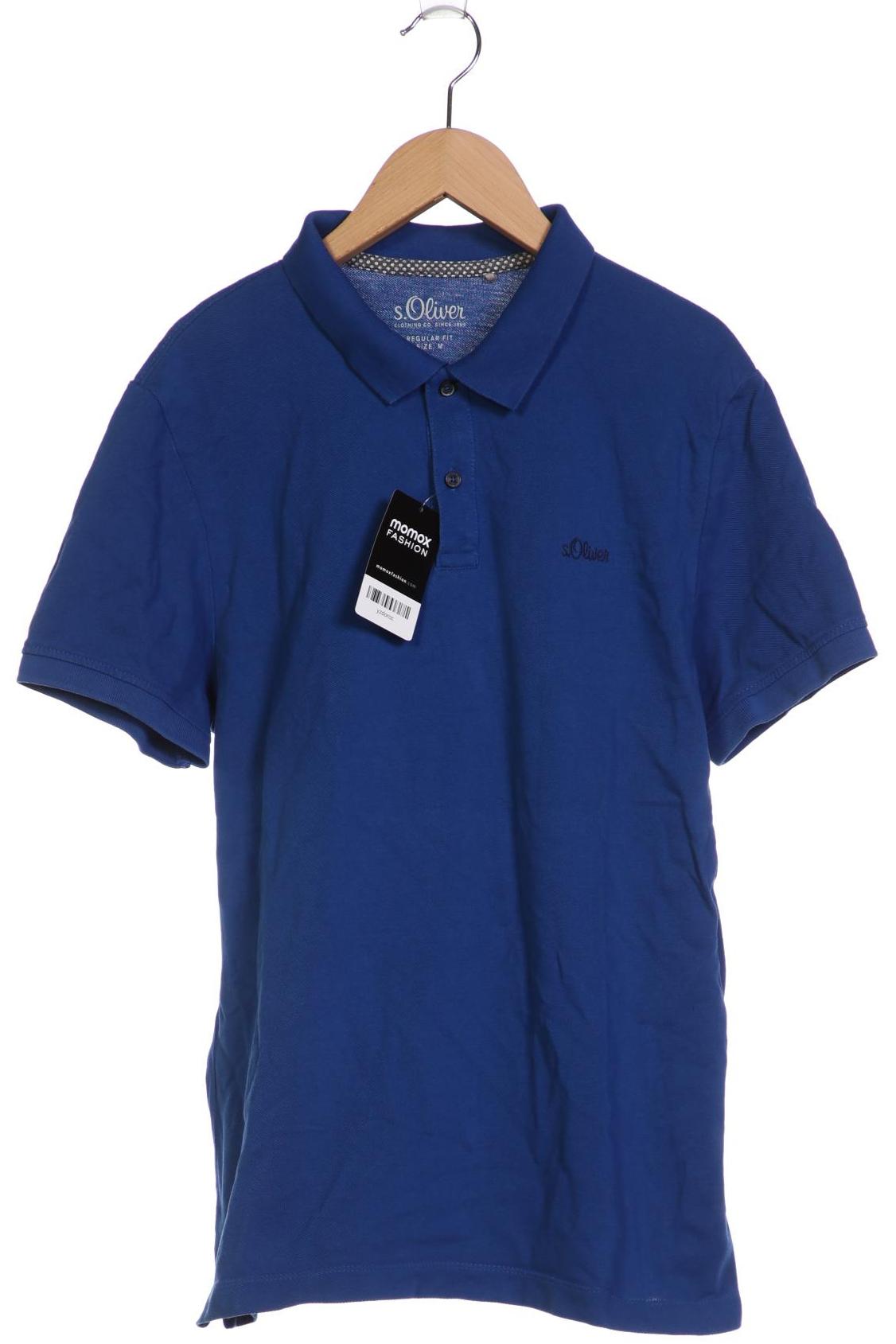 

s.Oliver Herren Poloshirt, blau, Gr. 48
