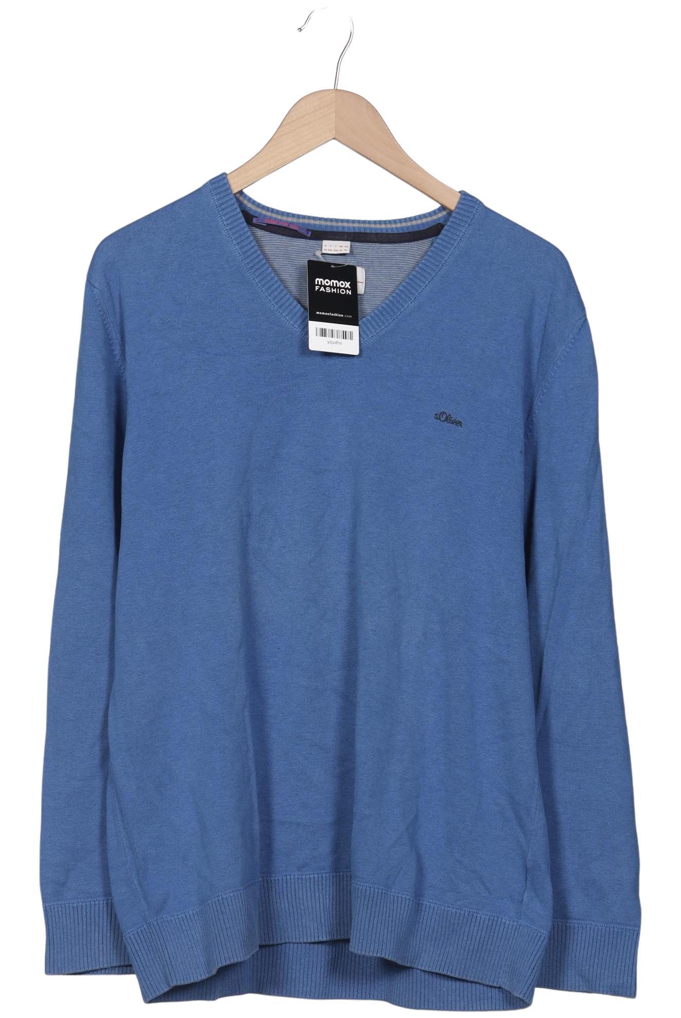 

s.Oliver Herren Pullover, blau, Gr. 54