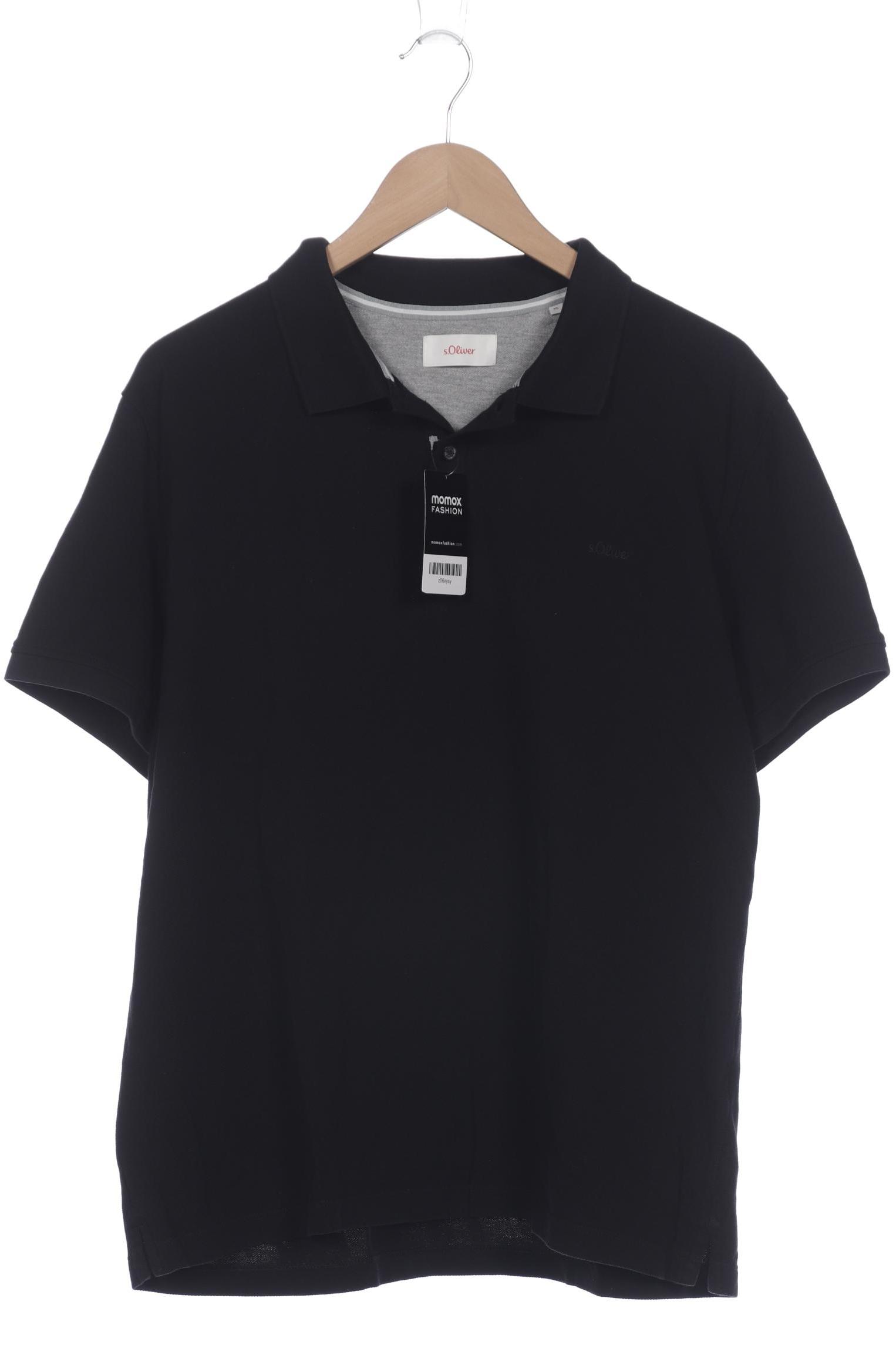 

s.Oliver Herren Poloshirt, schwarz, Gr. 54