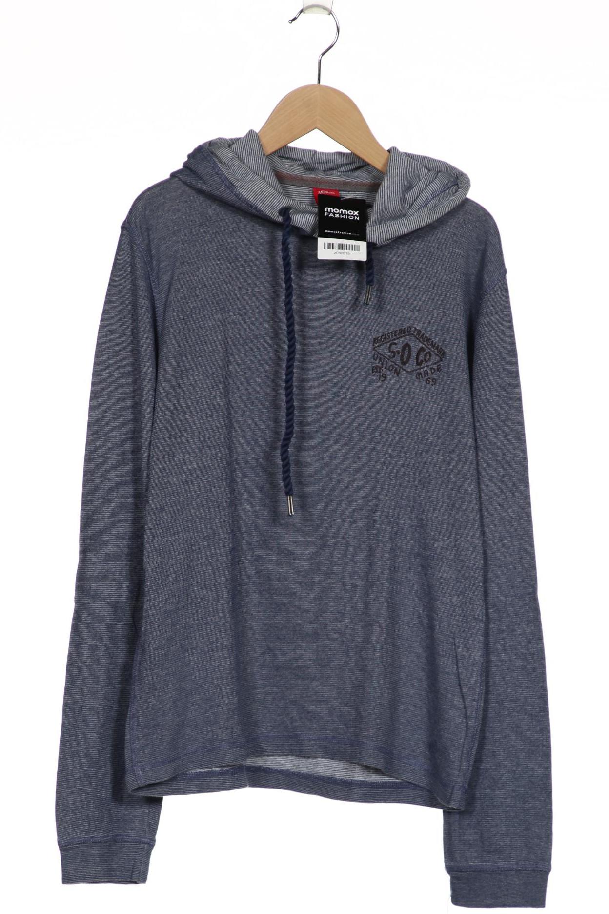 

s.Oliver Herren Kapuzenpullover, marineblau