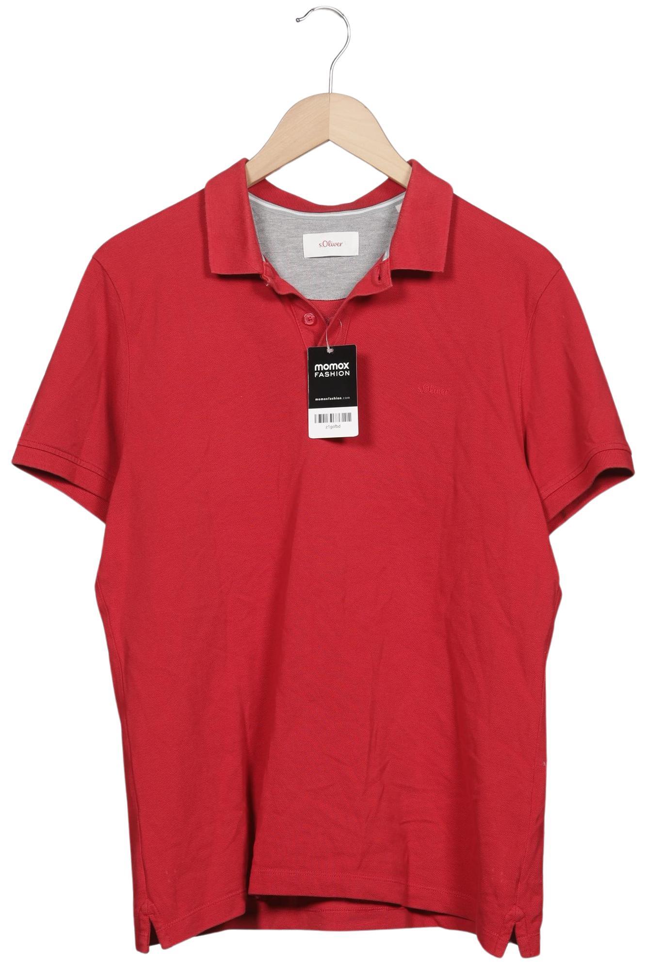 

s.Oliver Herren Poloshirt, rot, Gr. 52