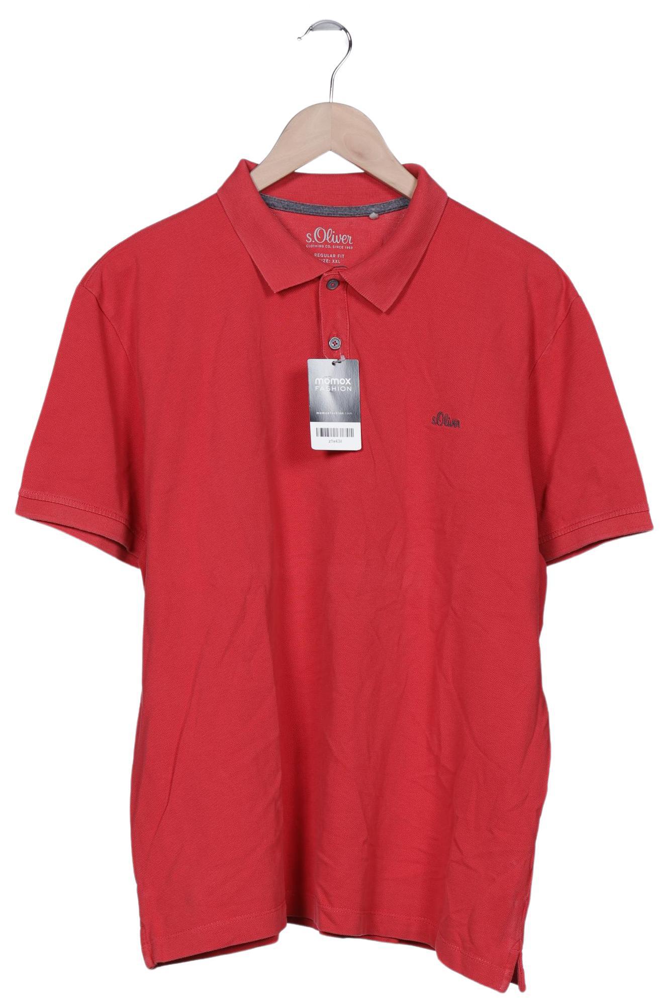 

s.Oliver Herren Poloshirt, rot, Gr. 56