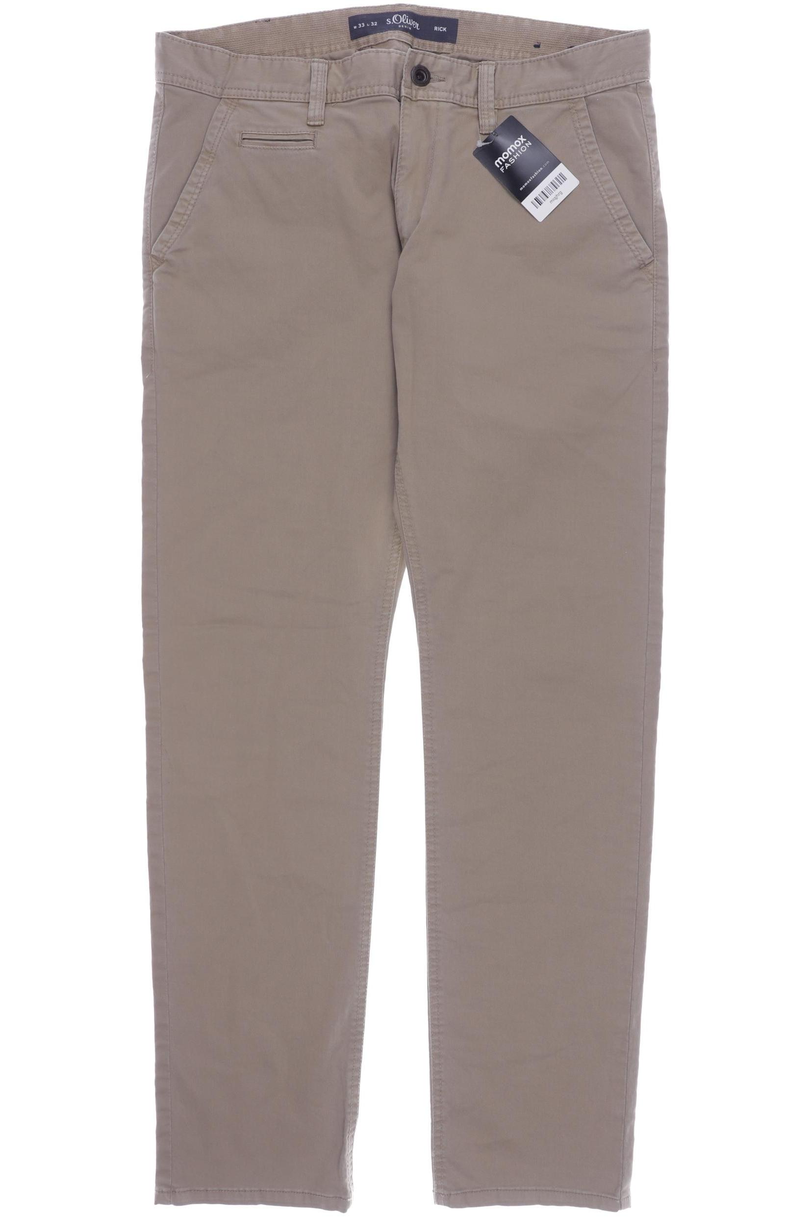 

s.Oliver Herren Stoffhose, beige