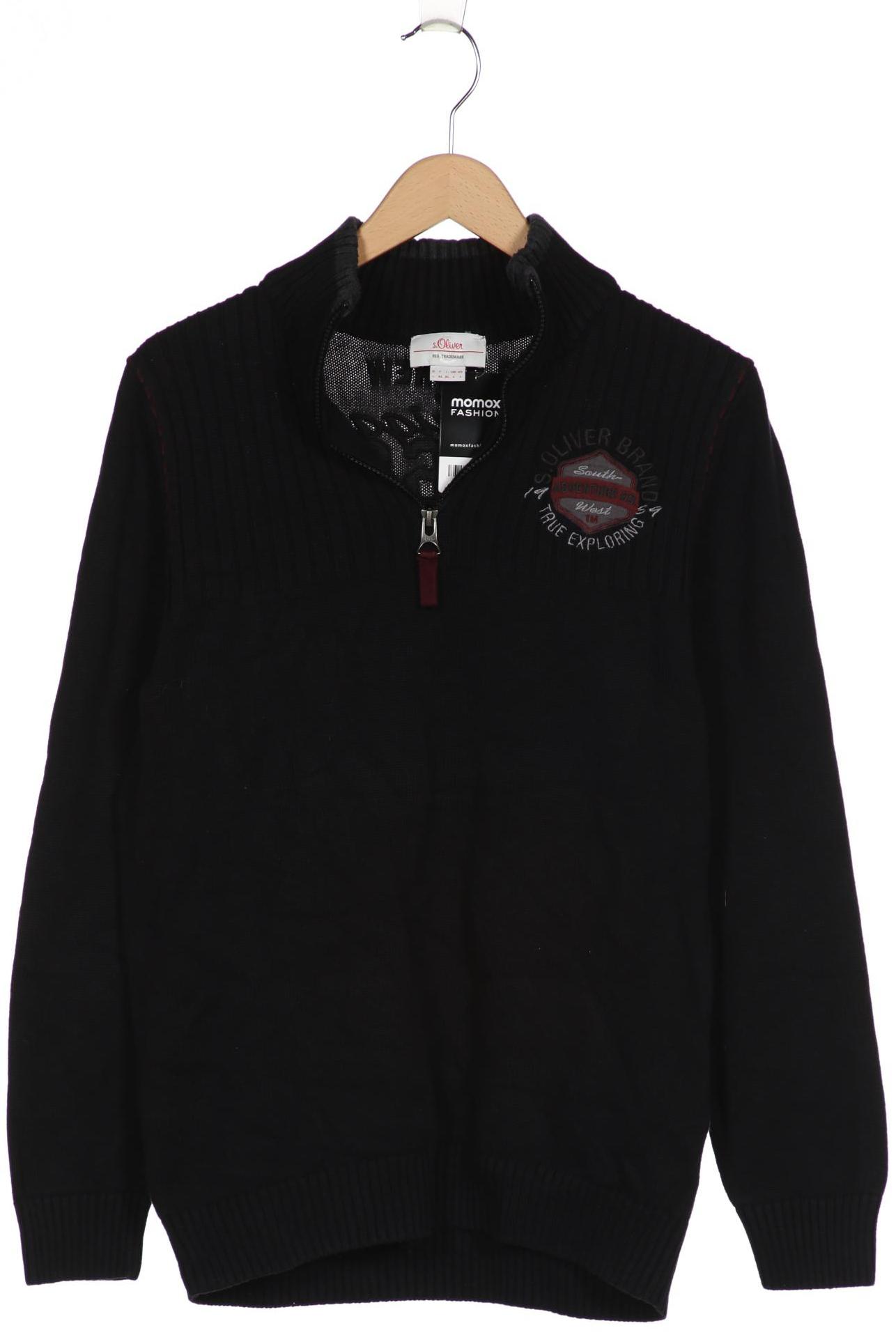 

s.Oliver Herren Pullover, schwarz
