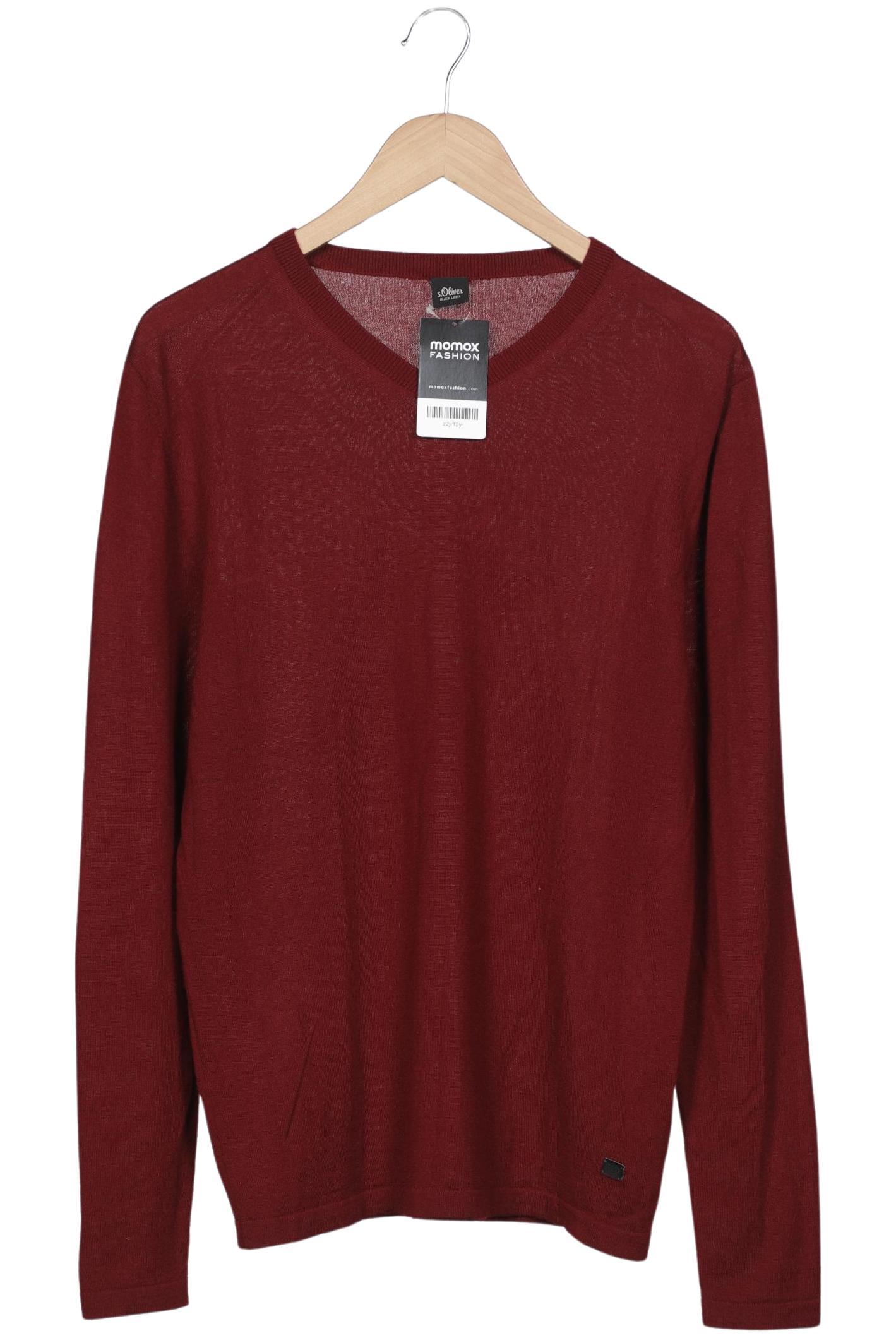 

s.Oliver Herren Pullover, bordeaux, Gr. 52