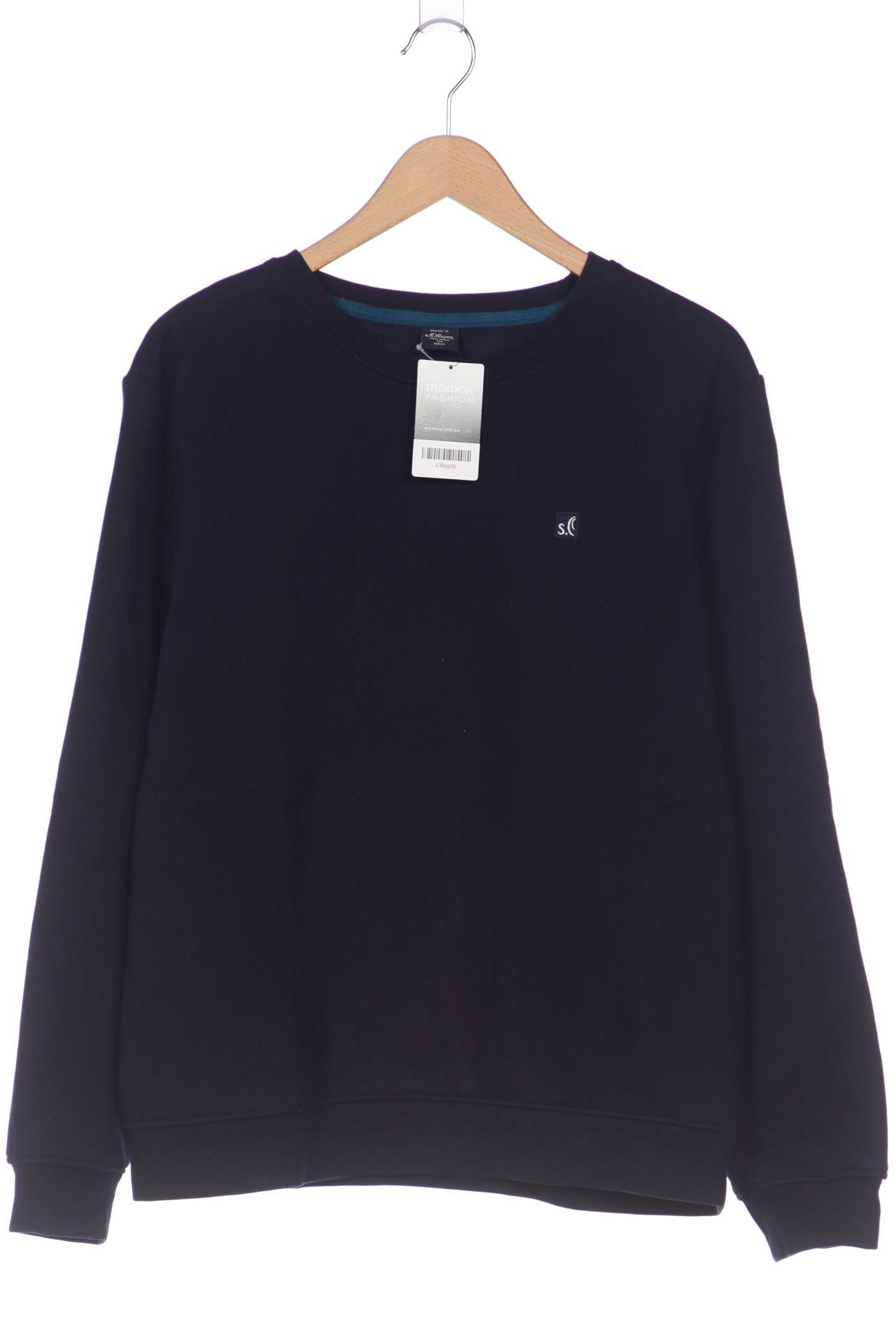 

s.Oliver Herren Sweatshirt, marineblau, Gr. 52
