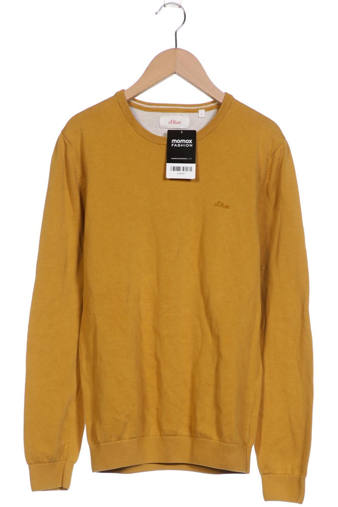 

s.Oliver Herren Pullover, gelb, Gr. 46