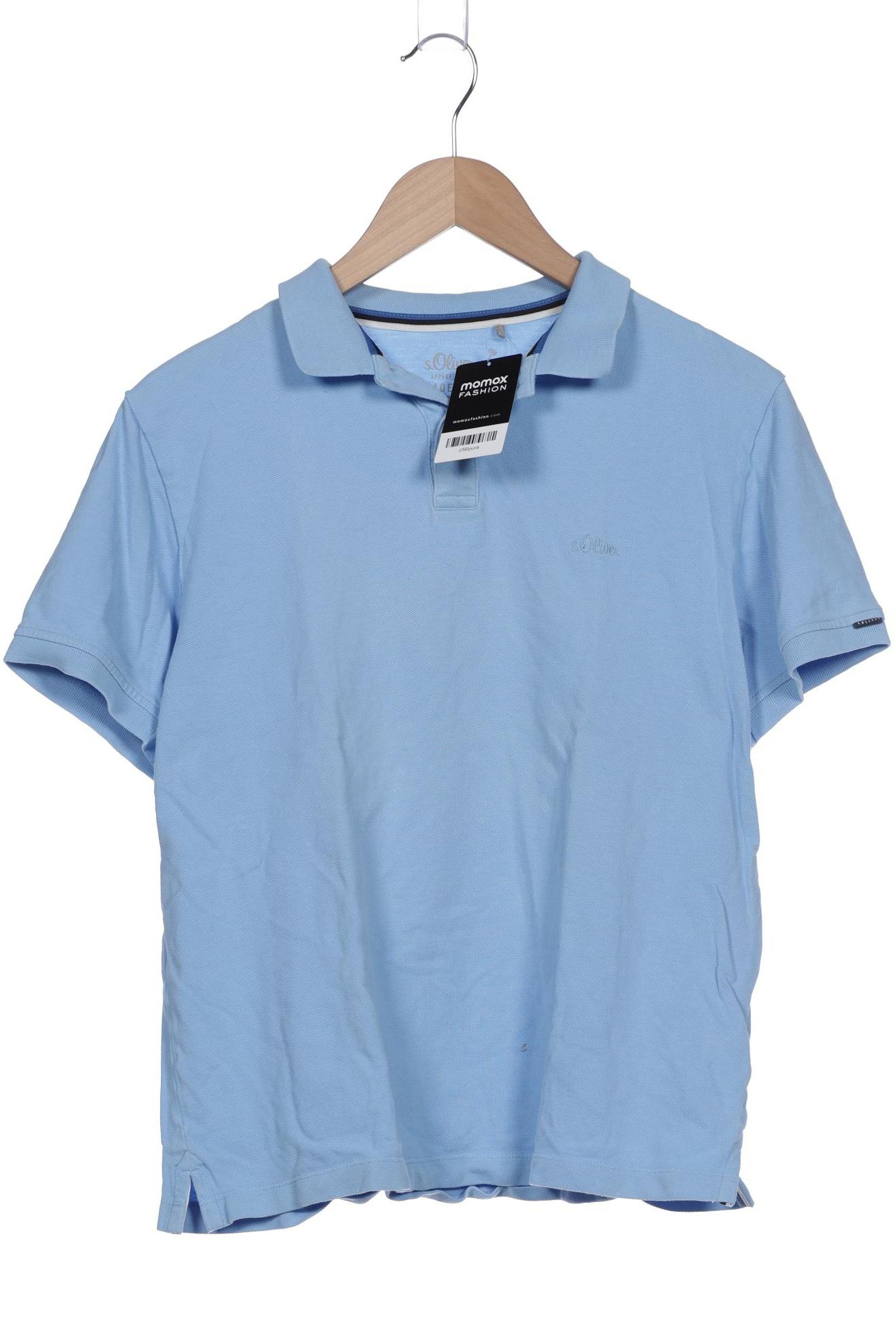 

s.Oliver Herren Poloshirt, hellblau, Gr. 52