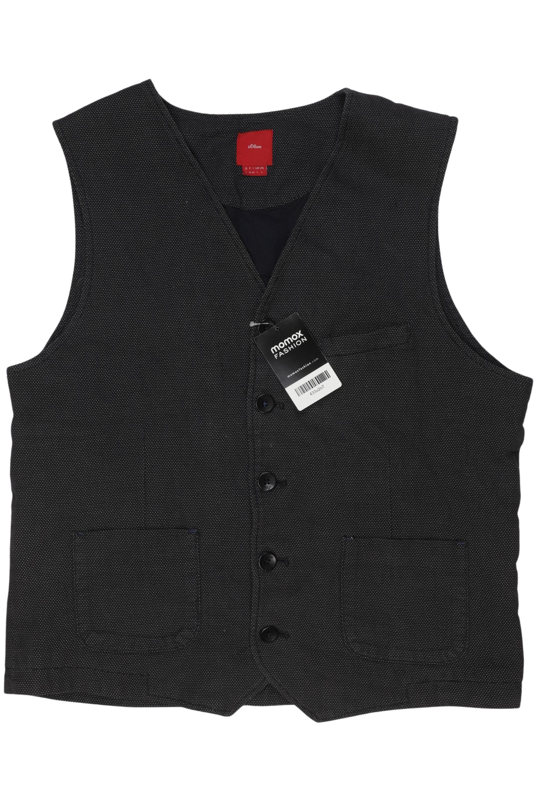 

s.Oliver Herren Weste, grau, Gr. 52