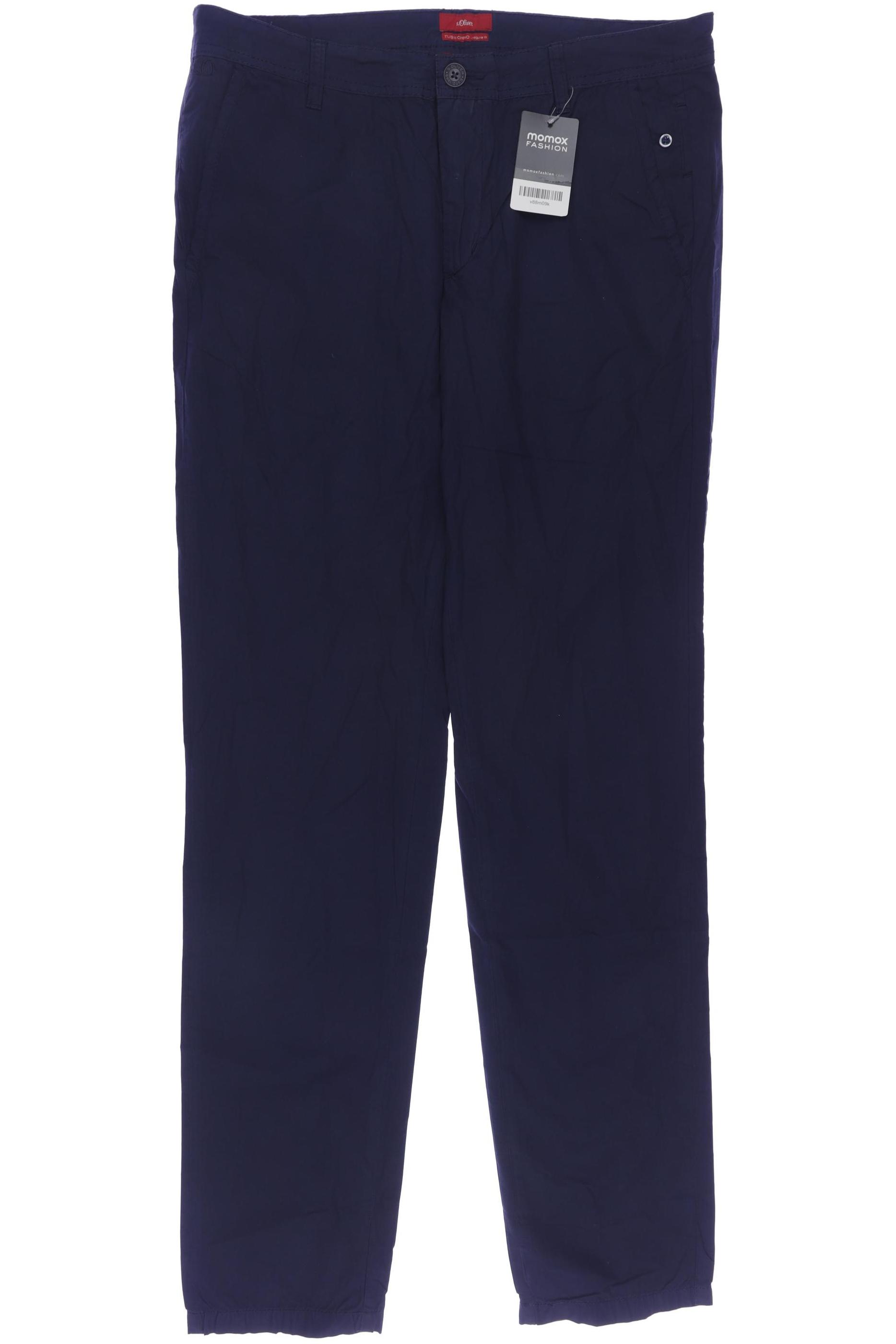 

s.Oliver Herren Stoffhose, marineblau, Gr. 33