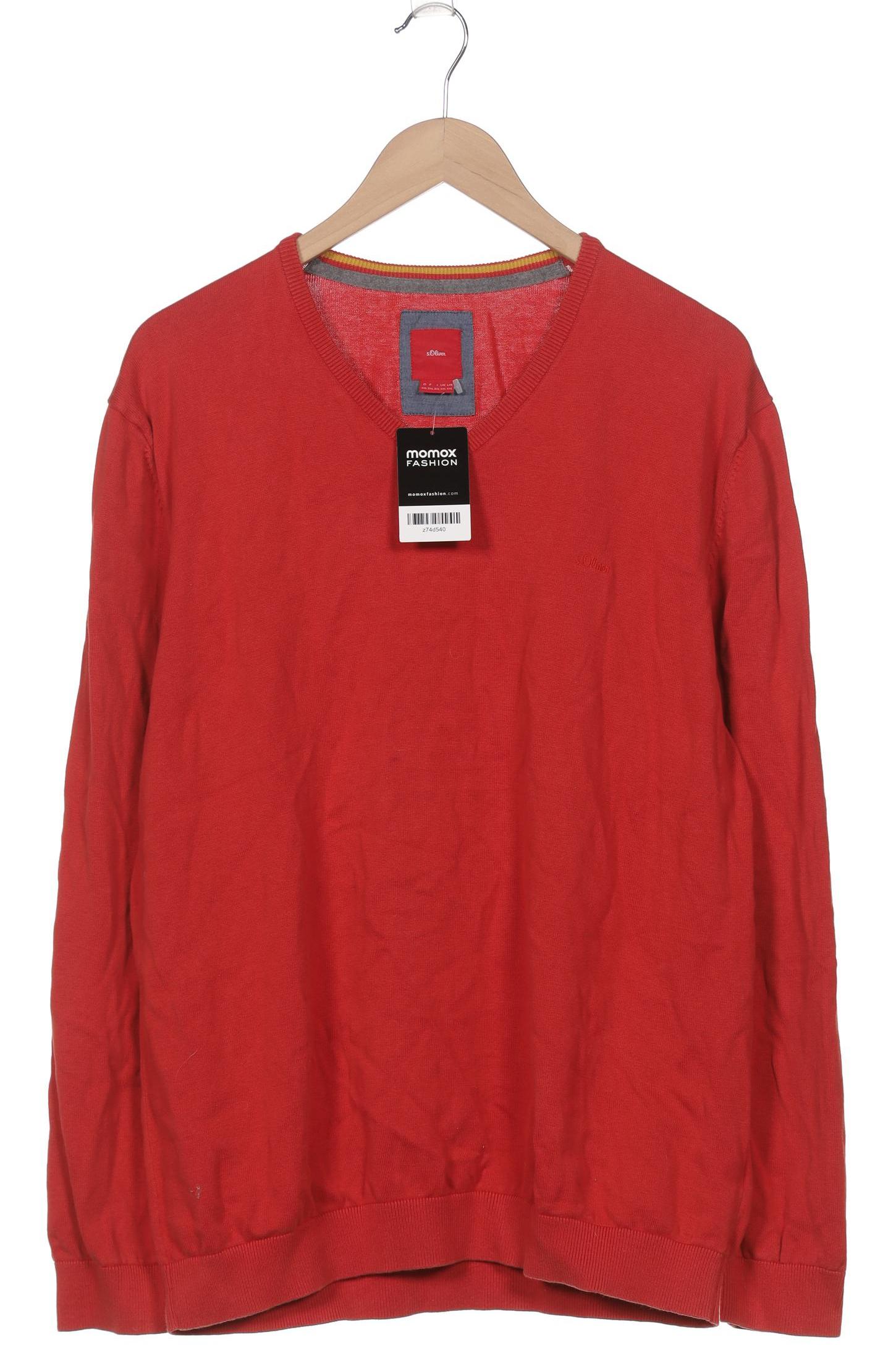

s.Oliver Herren Pullover, rot, Gr. 56