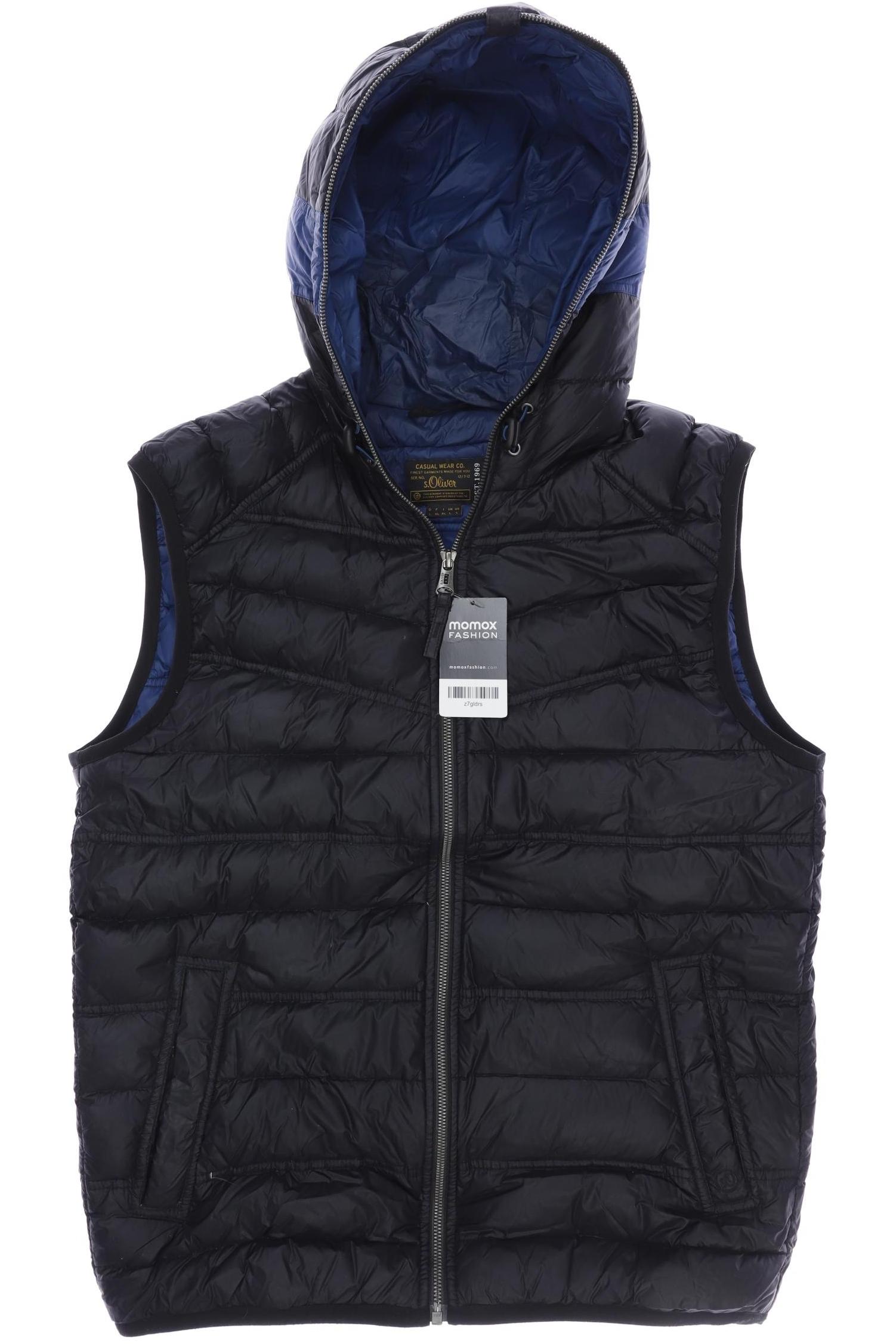 

s.Oliver Herren Weste, schwarz, Gr. 52