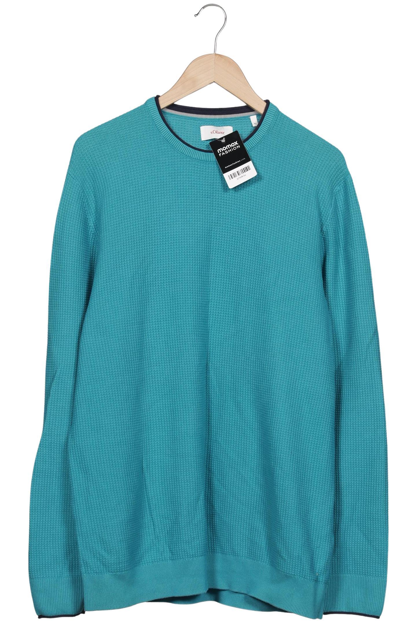 

s.Oliver Herren Pullover, blau, Gr. 54