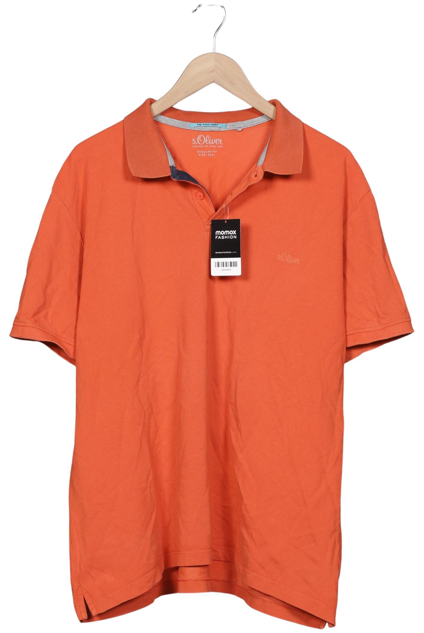 

s.Oliver Herren Poloshirt, orange, Gr. 58