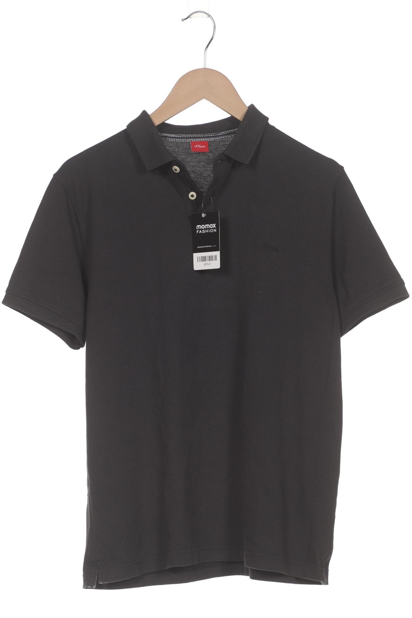 

s.Oliver Herren Poloshirt, schwarz, Gr. 52