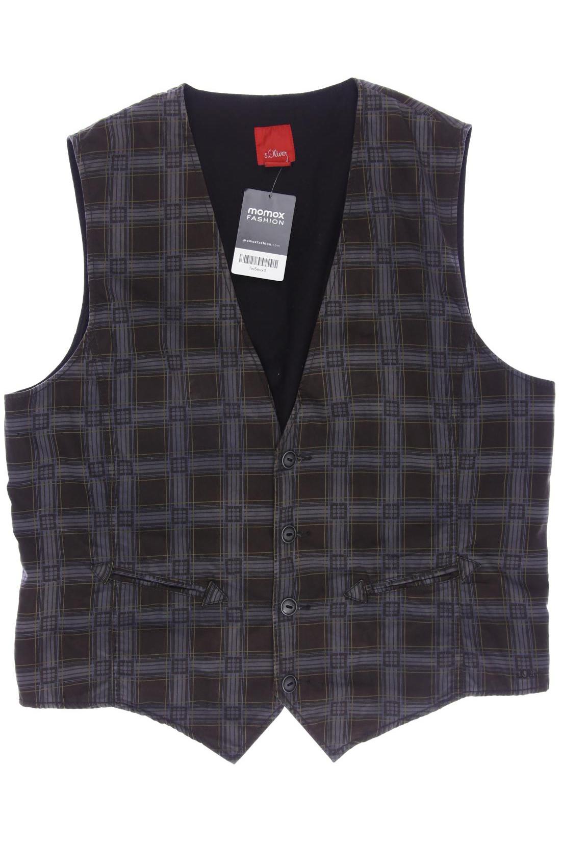 

s.Oliver Herren Weste, braun, Gr. 54