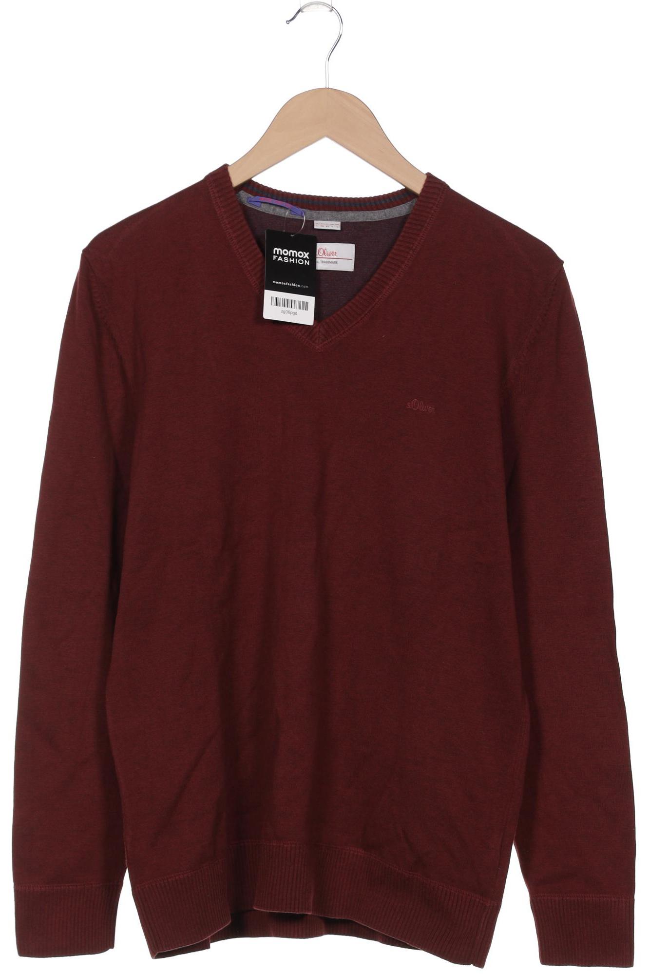 

s.Oliver Herren Pullover, bordeaux, Gr. 52