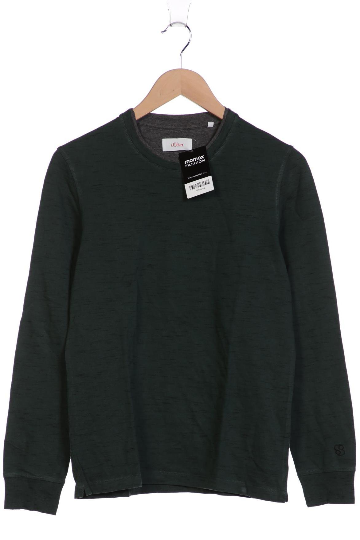 

s.Oliver Herren Sweatshirt, grün, Gr. 46