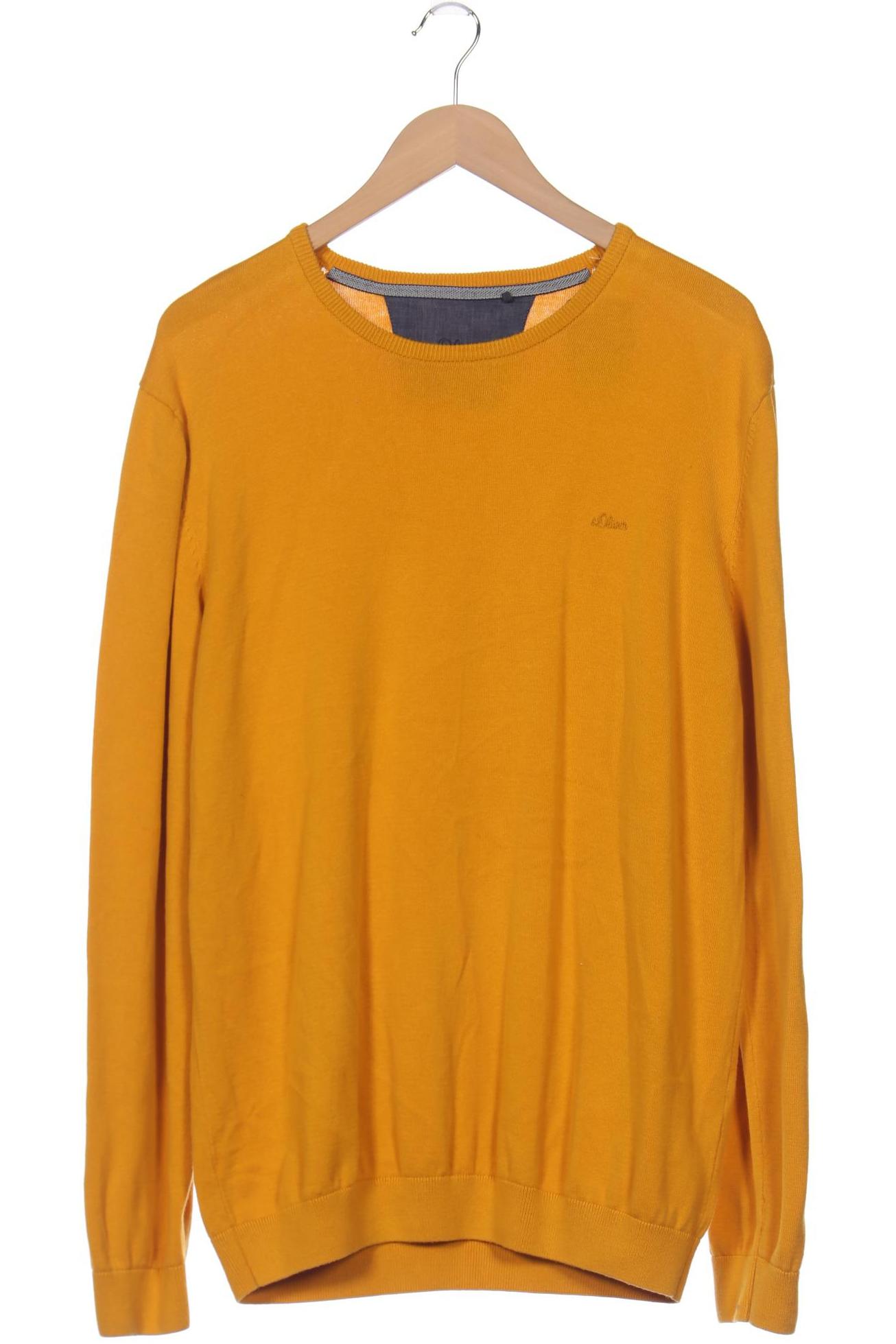 

s.Oliver Herren Pullover, gelb, Gr. 54