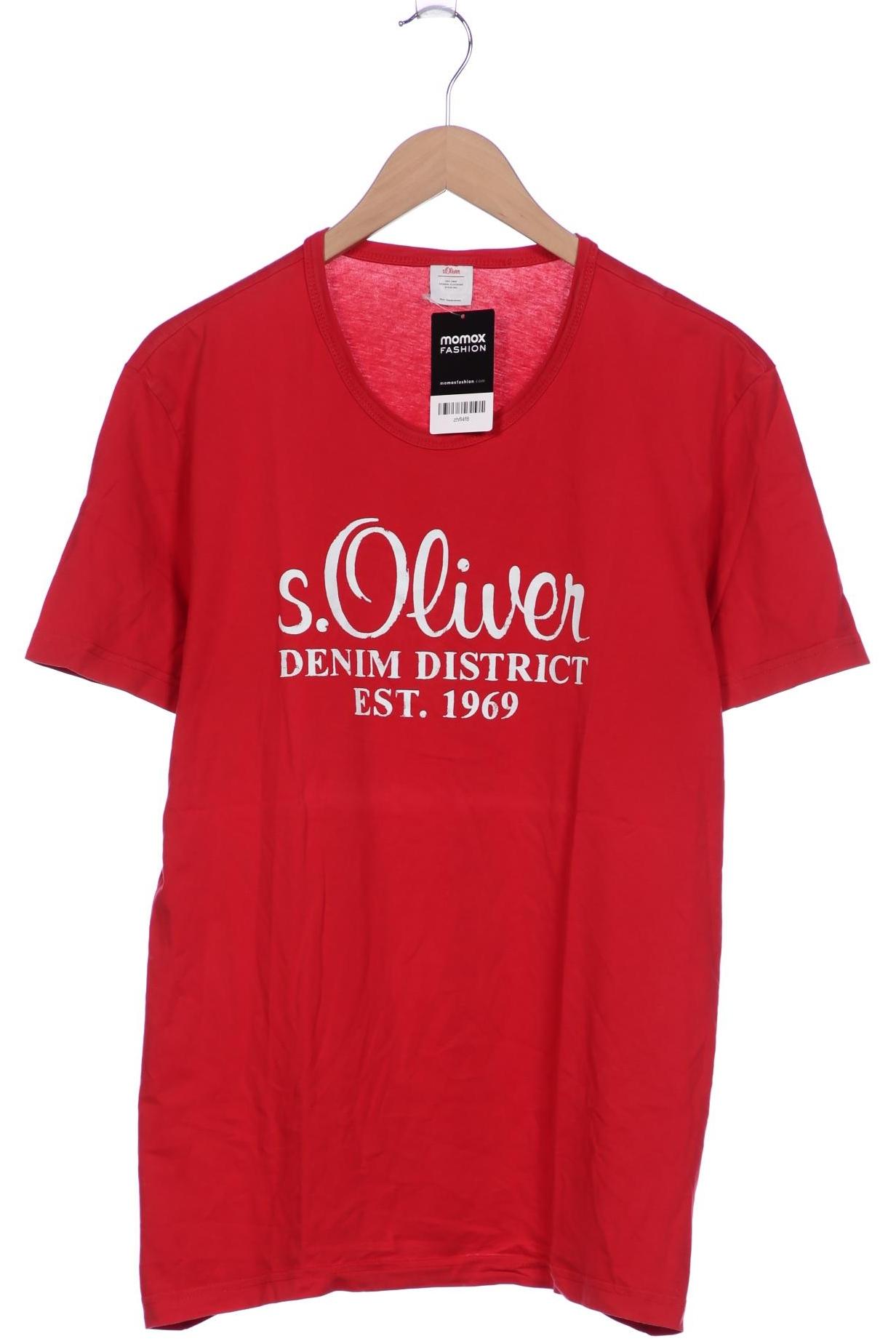 Thumbnail - s.Oliver Herren T-Shirt, rot, Gr. 54