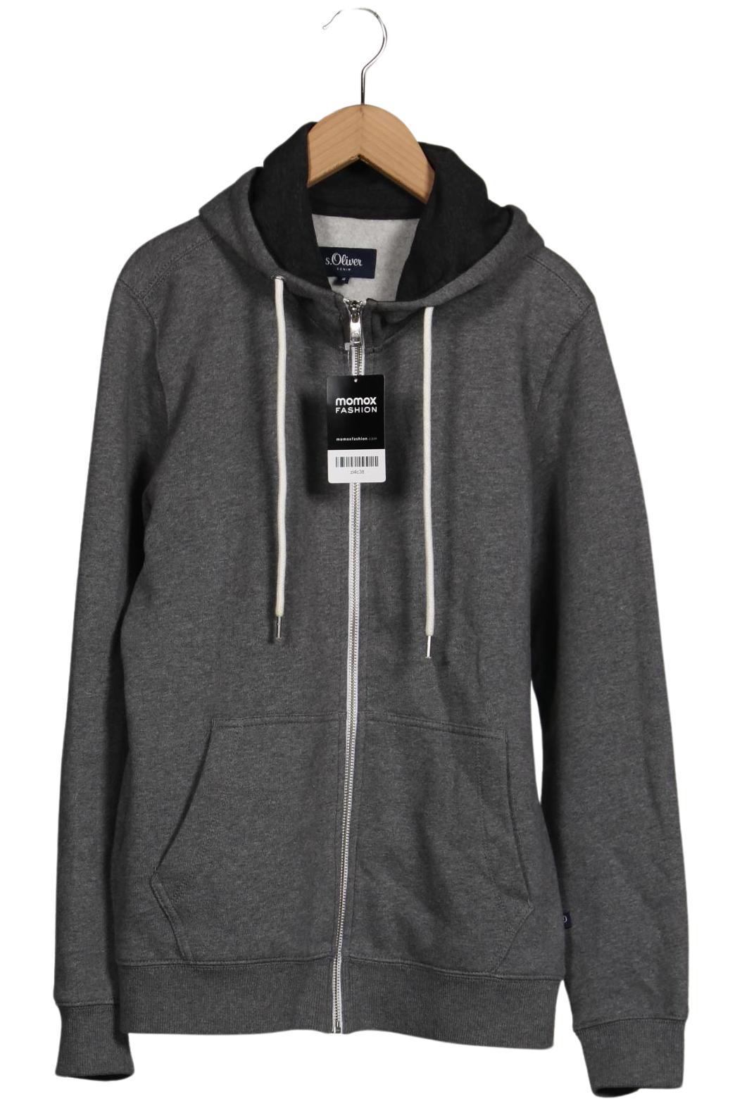 

s.Oliver Herren Kapuzenpullover, grau, Gr. 46
