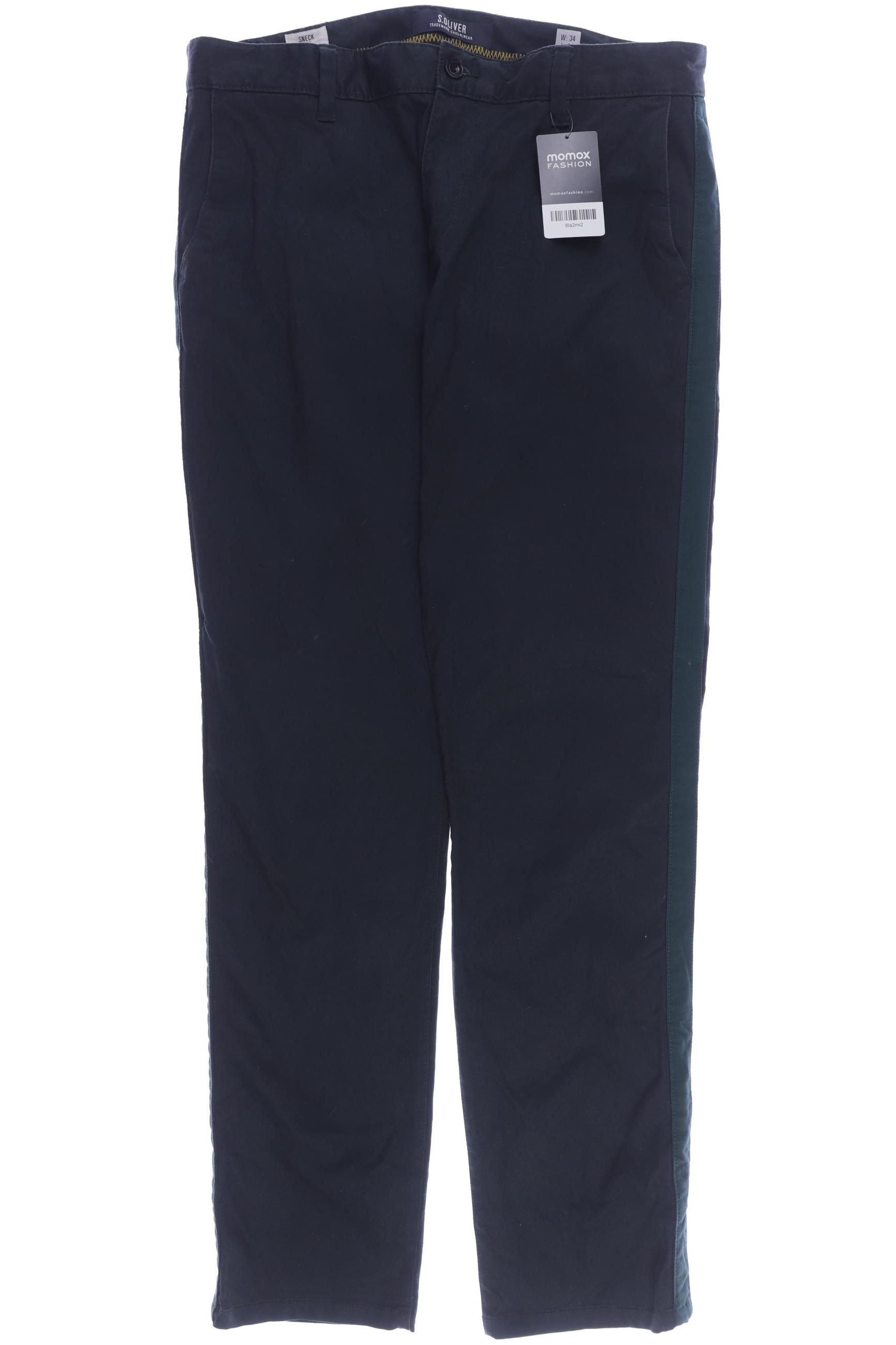 

s.Oliver Herren Stoffhose, grün, Gr. 34
