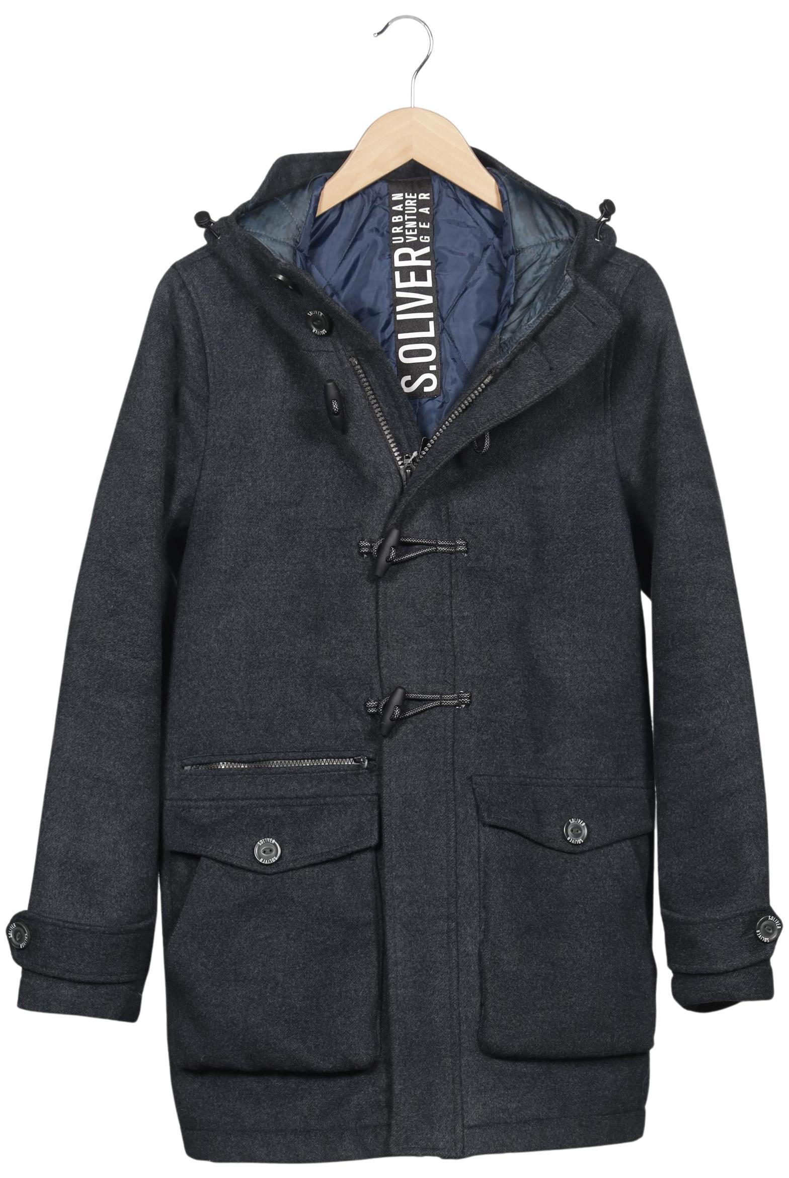 

s.Oliver Herren Mantel, marineblau, Gr. 46