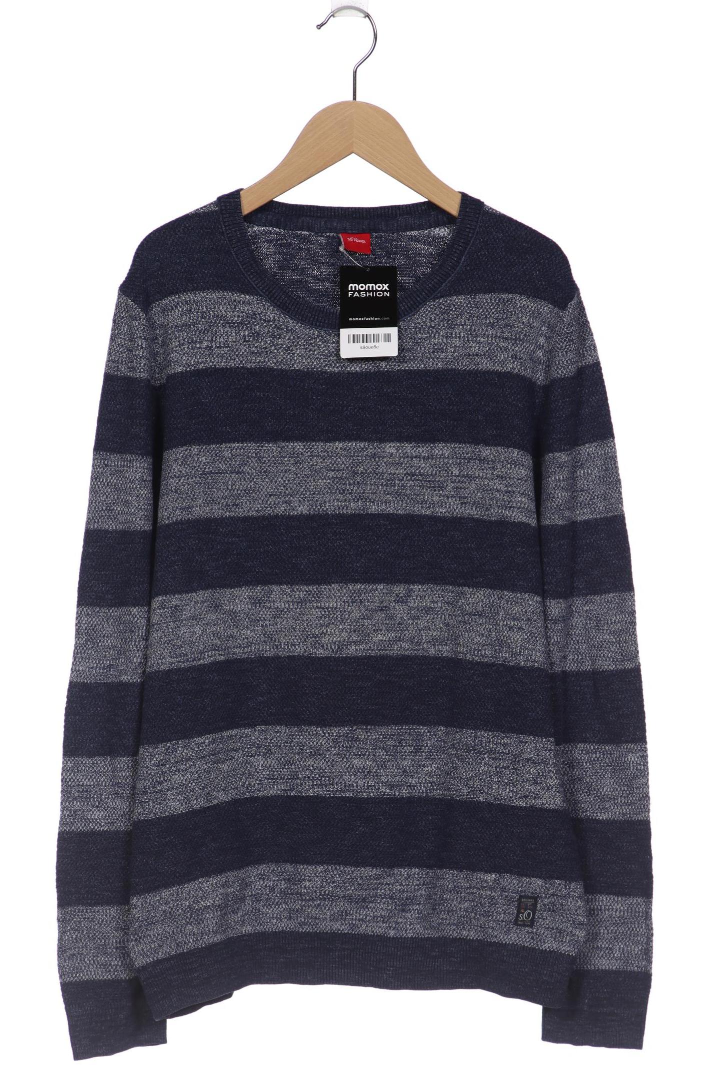 

s.Oliver Herren Pullover, marineblau, Gr. 48