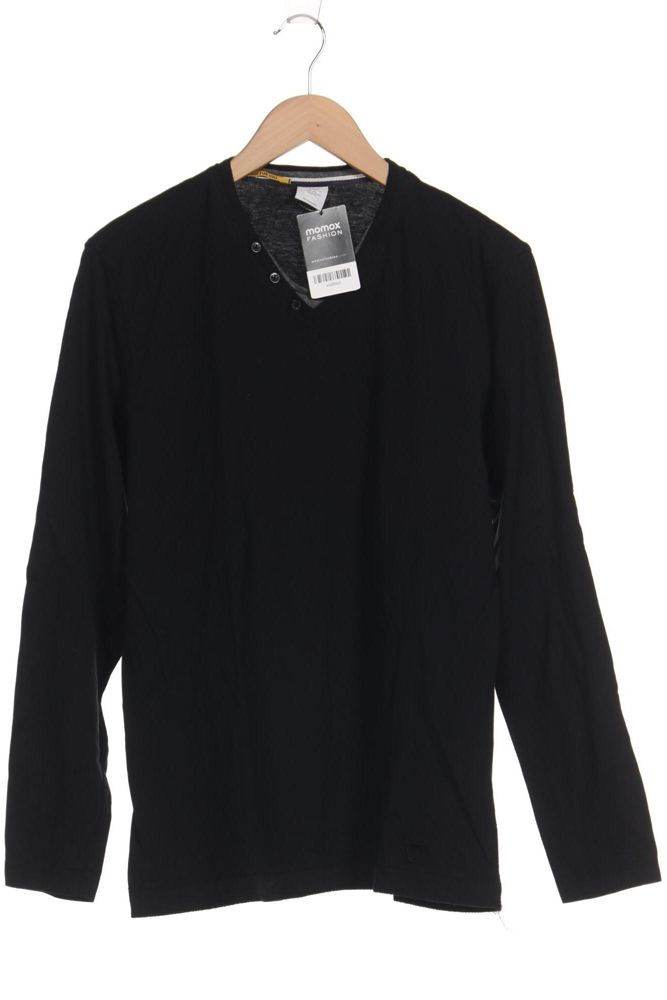

s.Oliver Herren Langarmshirt, schwarz, Gr. 54