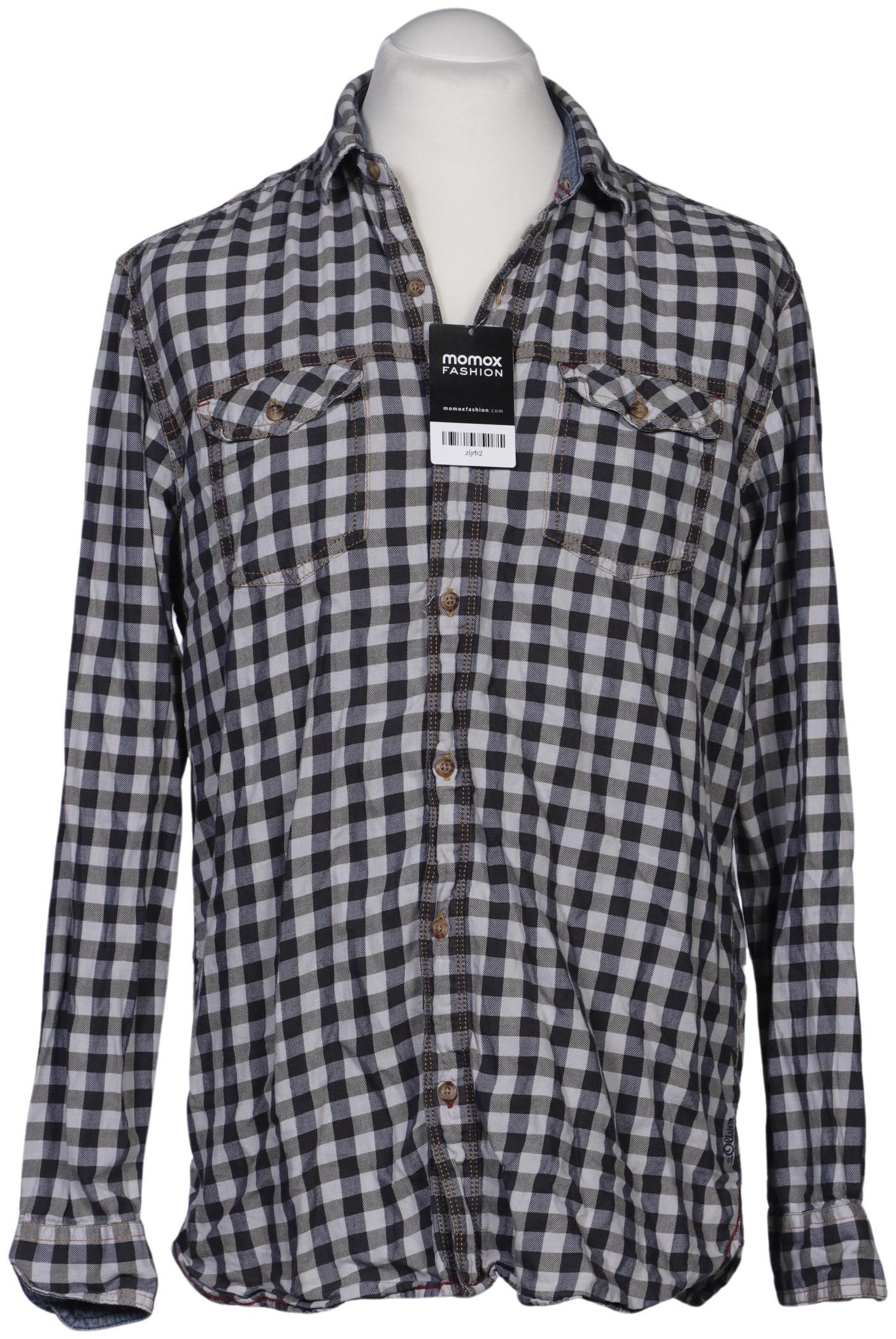 

s.Oliver Herren Hemd, mehrfarbig, Gr. 52