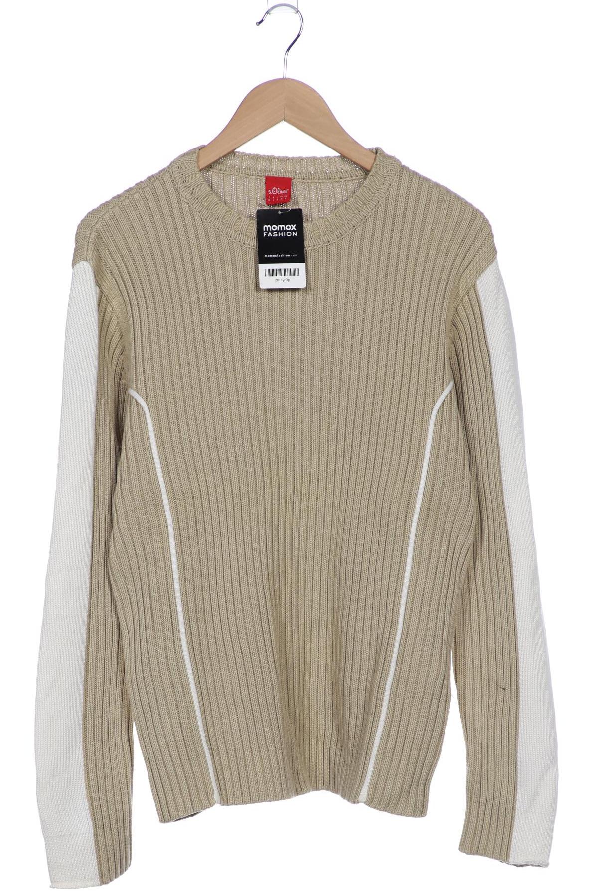 

s.Oliver Herren Pullover, beige, Gr. 48